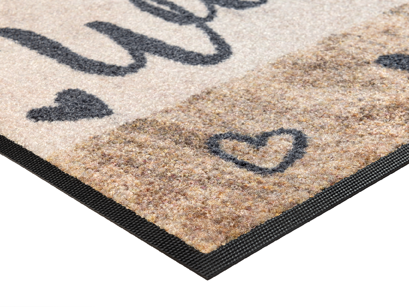 Wooden Welcome wash + dry Fußmatte