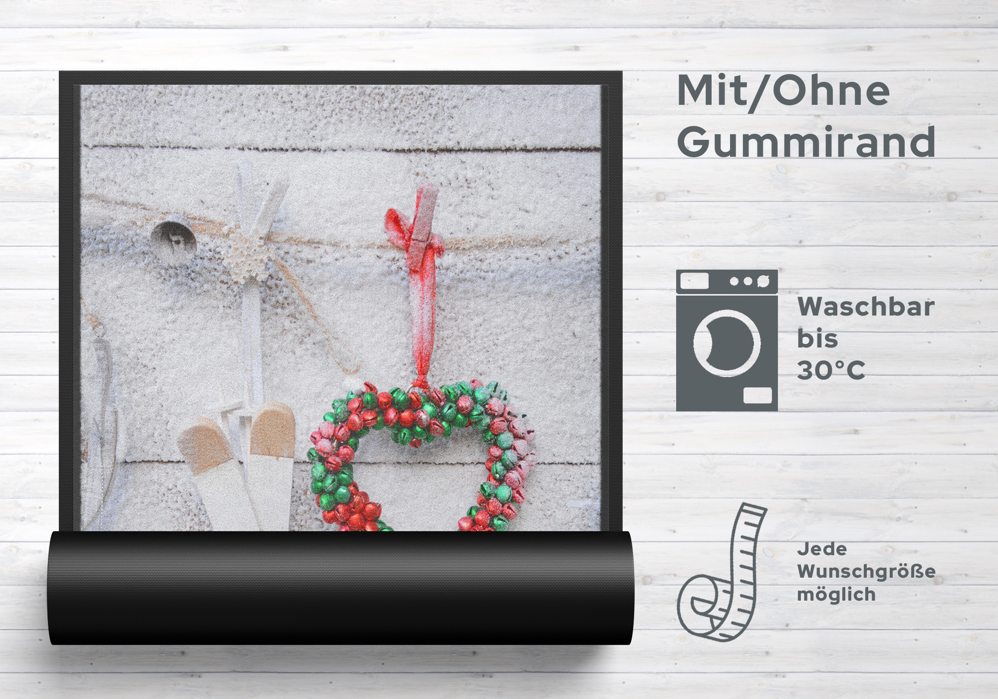 Fussmatte Weihnachten 10040