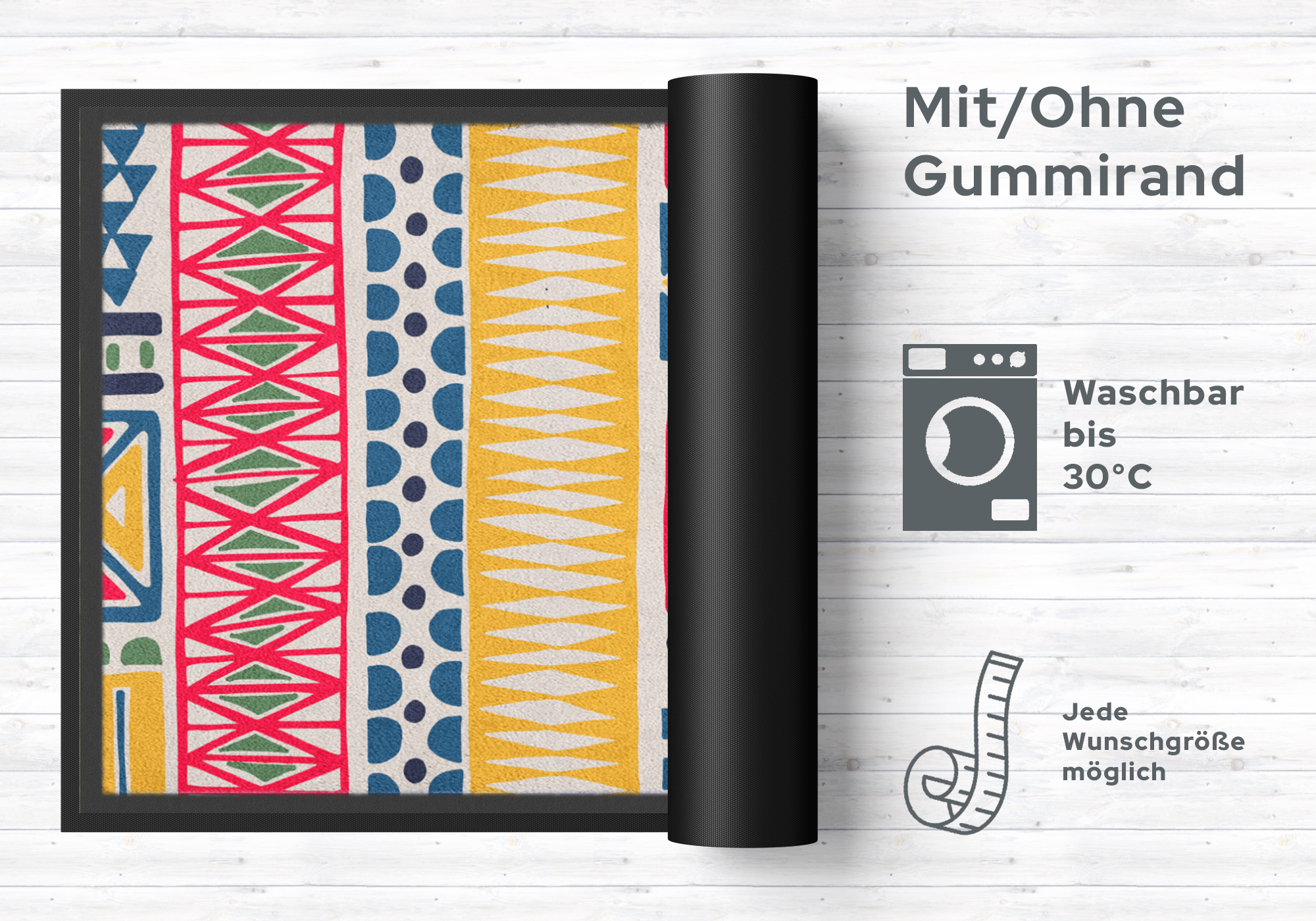 Läufer Patchwork 10126