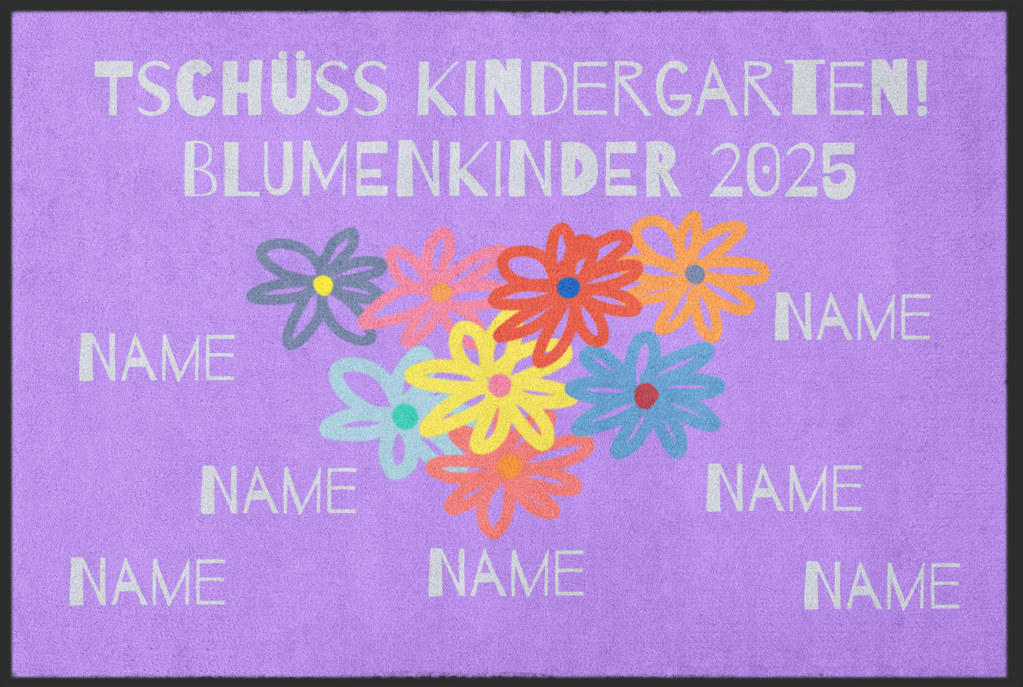 Abschiedsgeschenk Fussmatte 10255