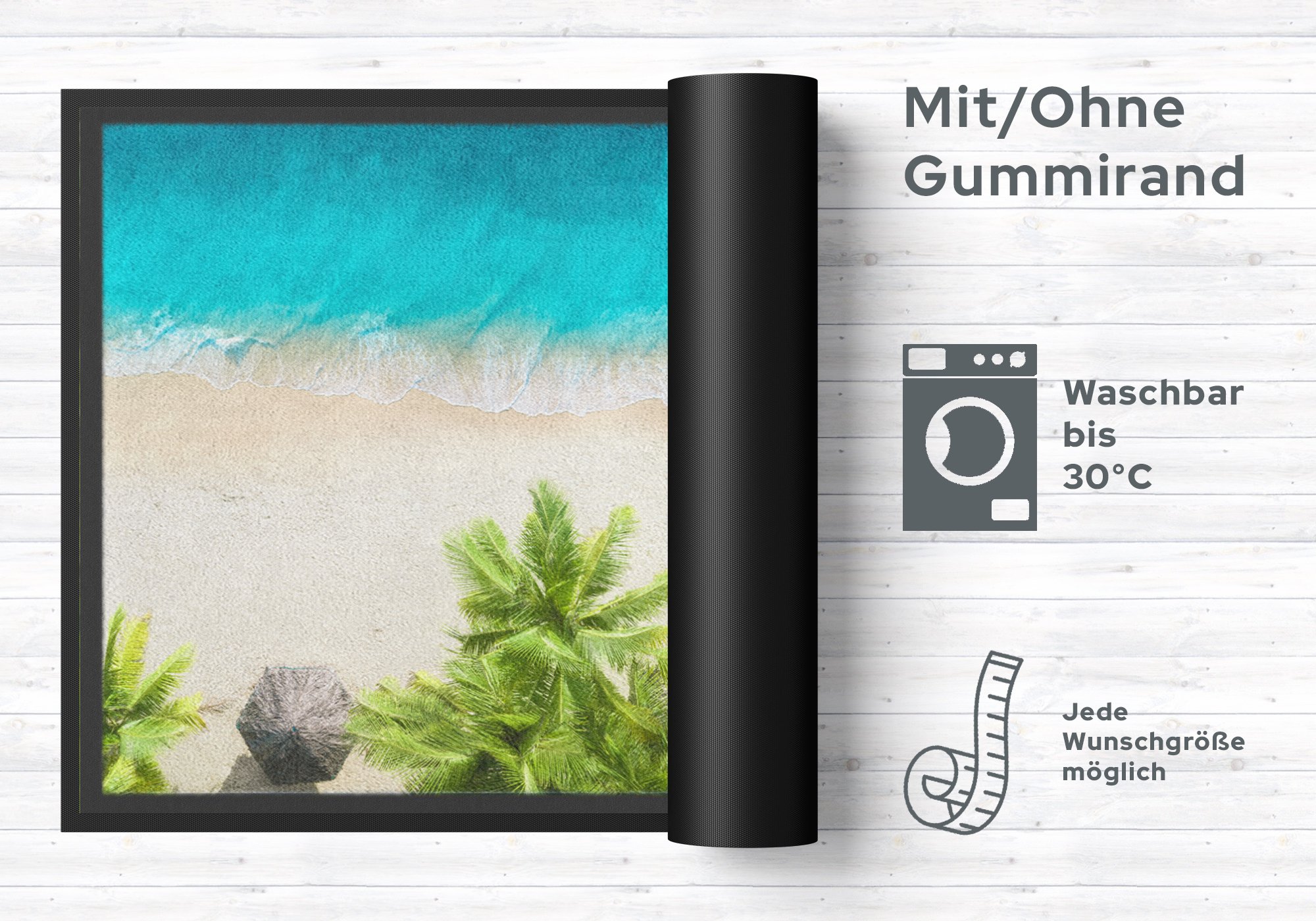 Läufer Strand 10258