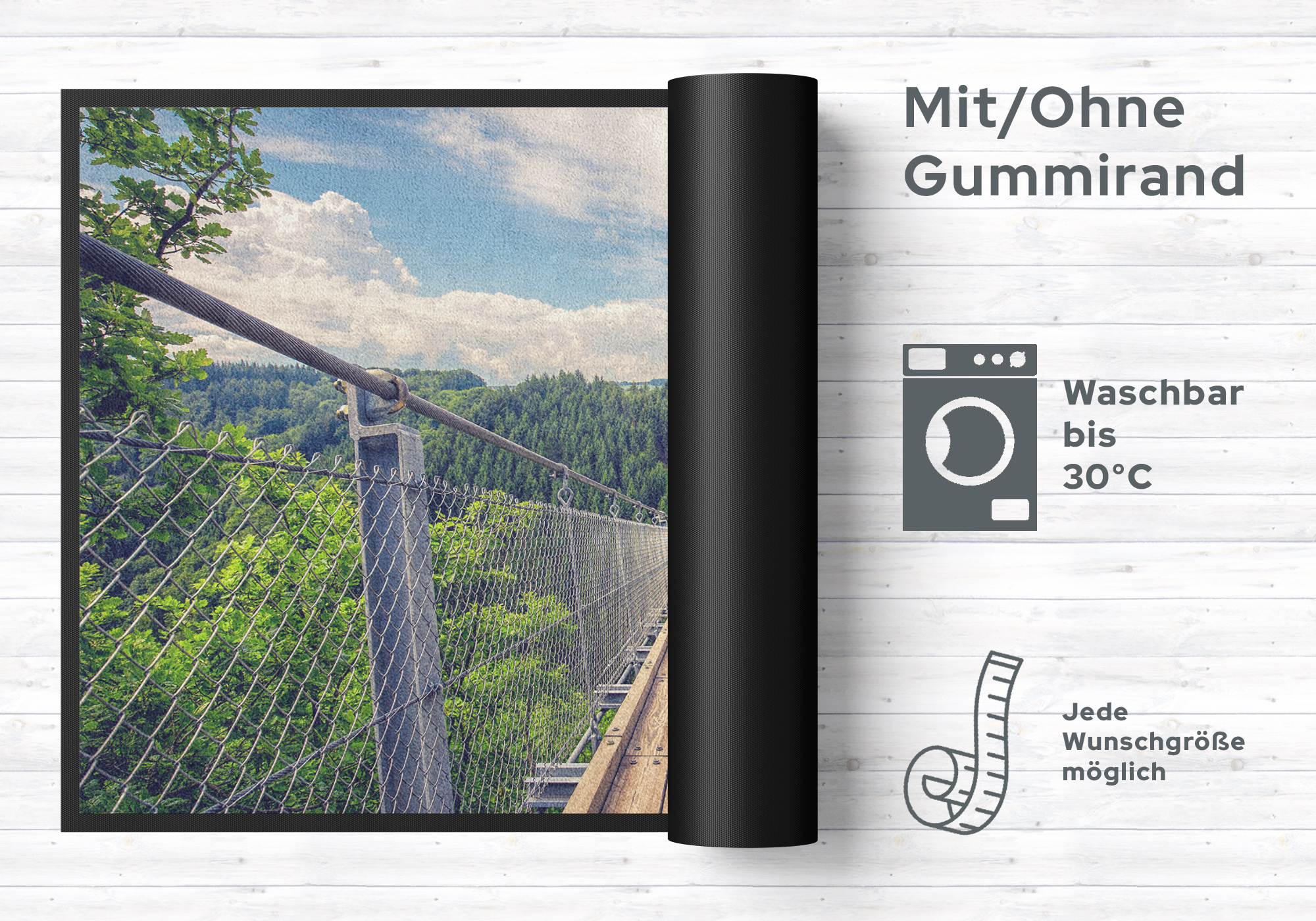 Fussmatte Geierlay Brücke 10356