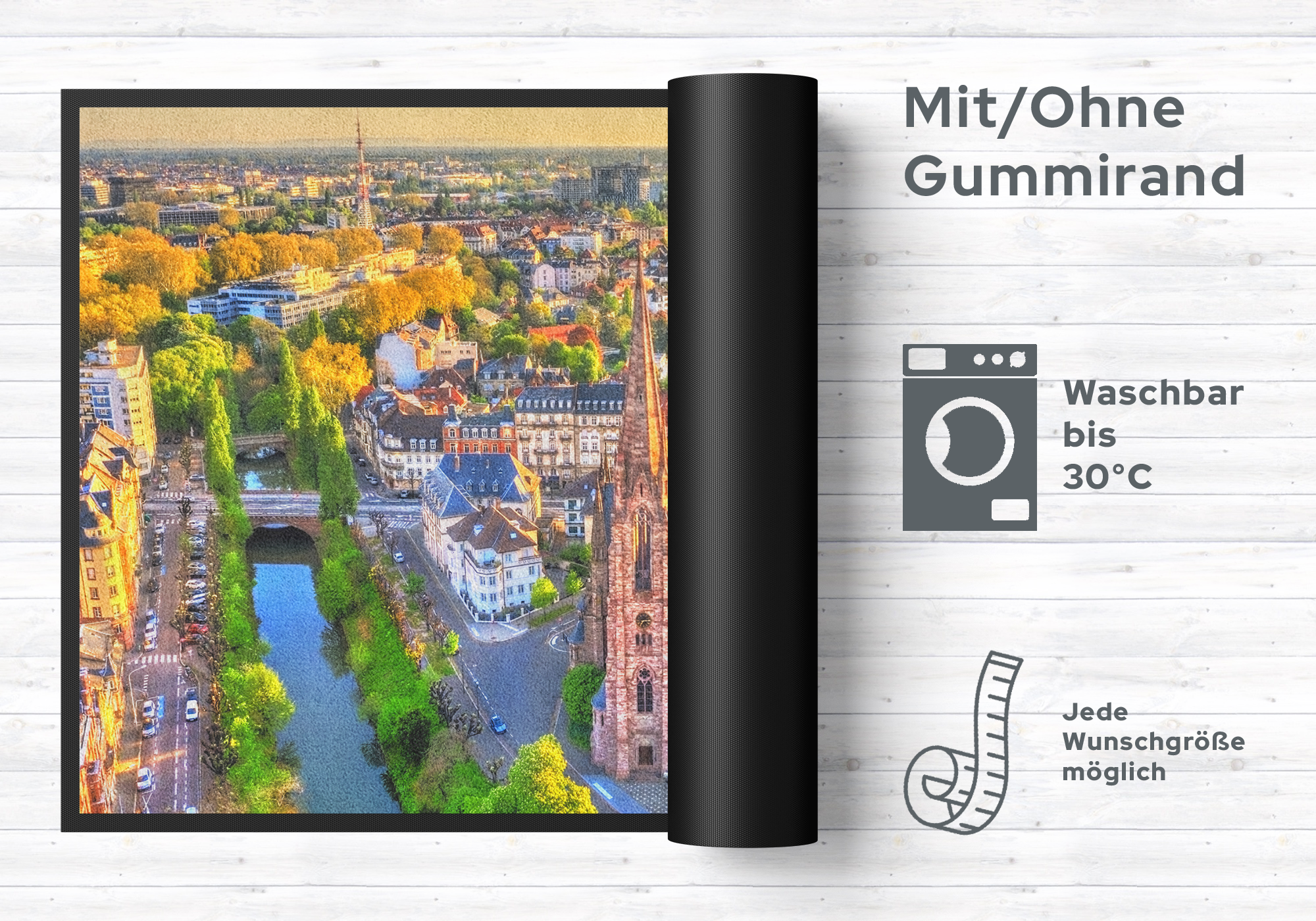 Fussmatte Straßburg 10404