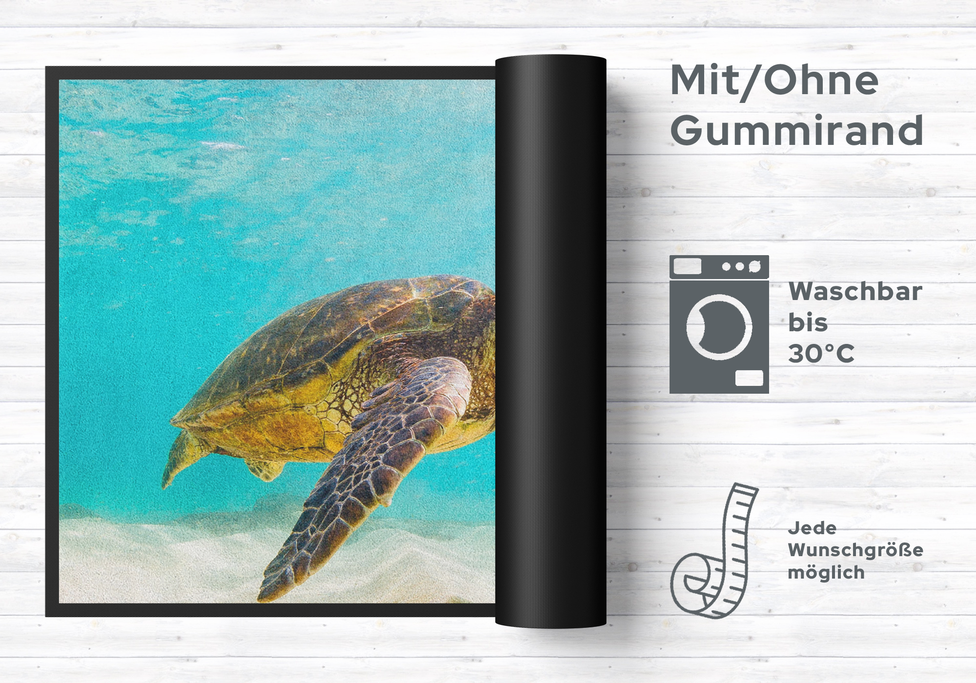 Fussmatte Schildkröte 10473