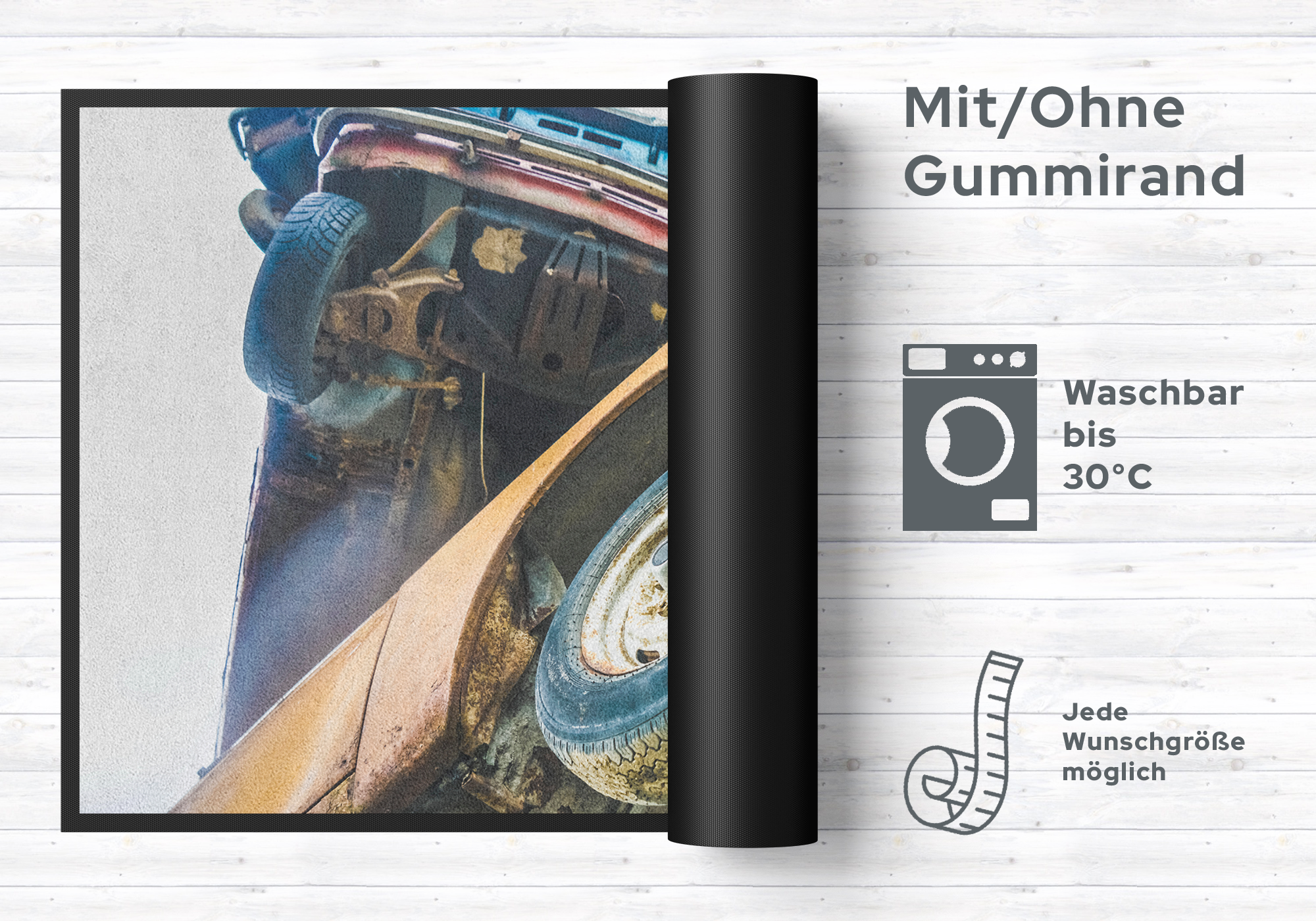 Fussmatte Schrottplatz 10761