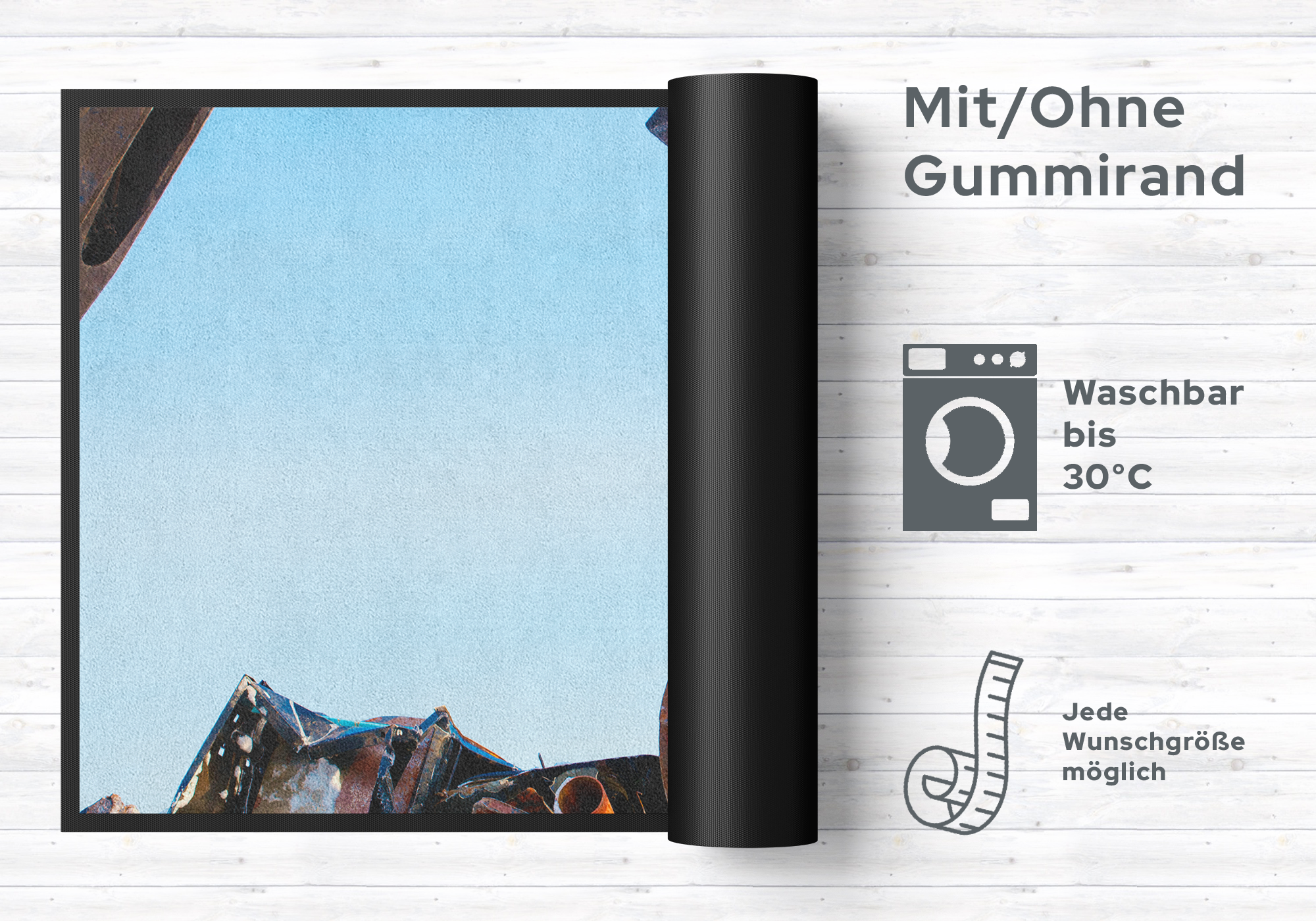 Fussmatte Schrottplatz 10762