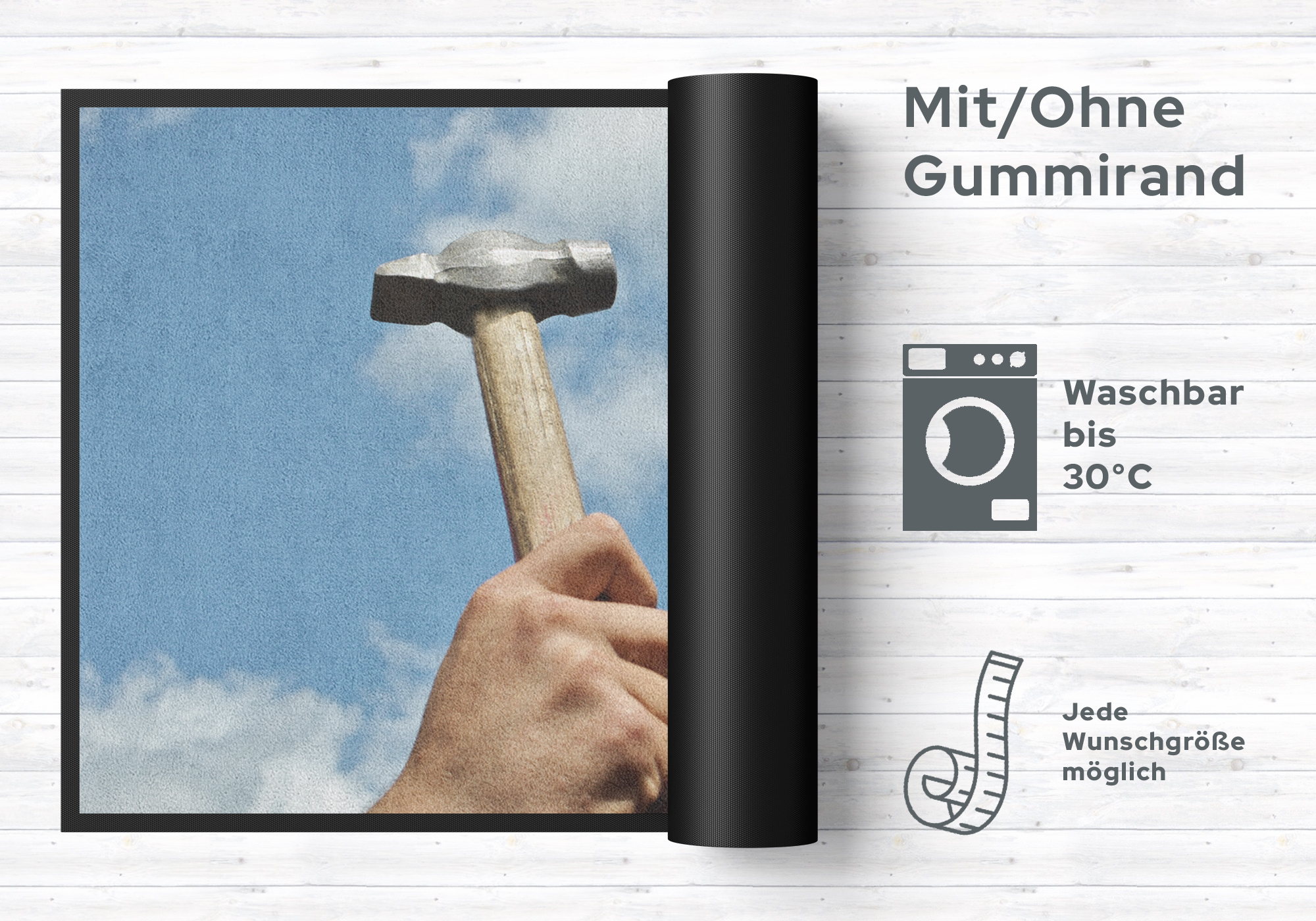 Fussmatte Handwerker 10768