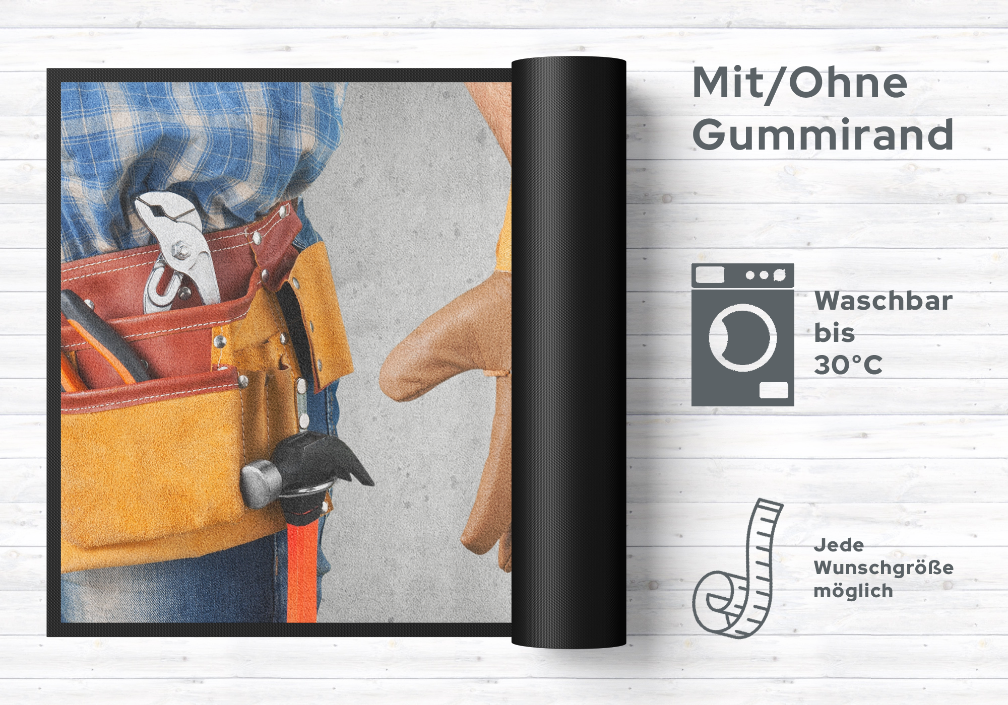 Fussmatte Handwerker 10771