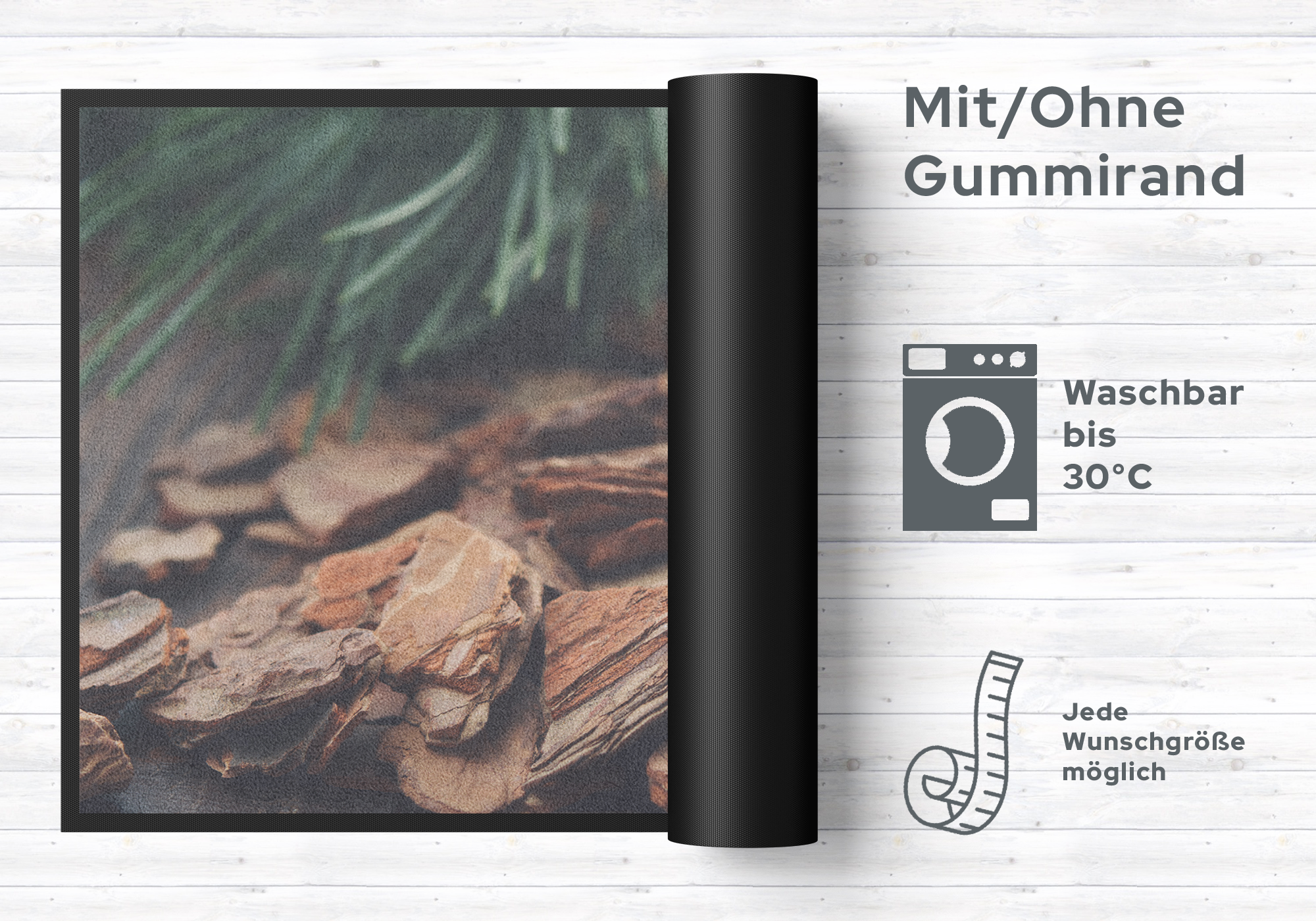 Fussmatte Tanne 11109