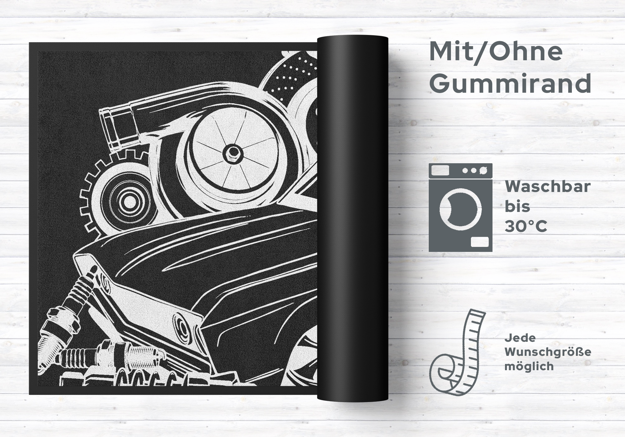 Fussmatte Autowerkstatt 11123