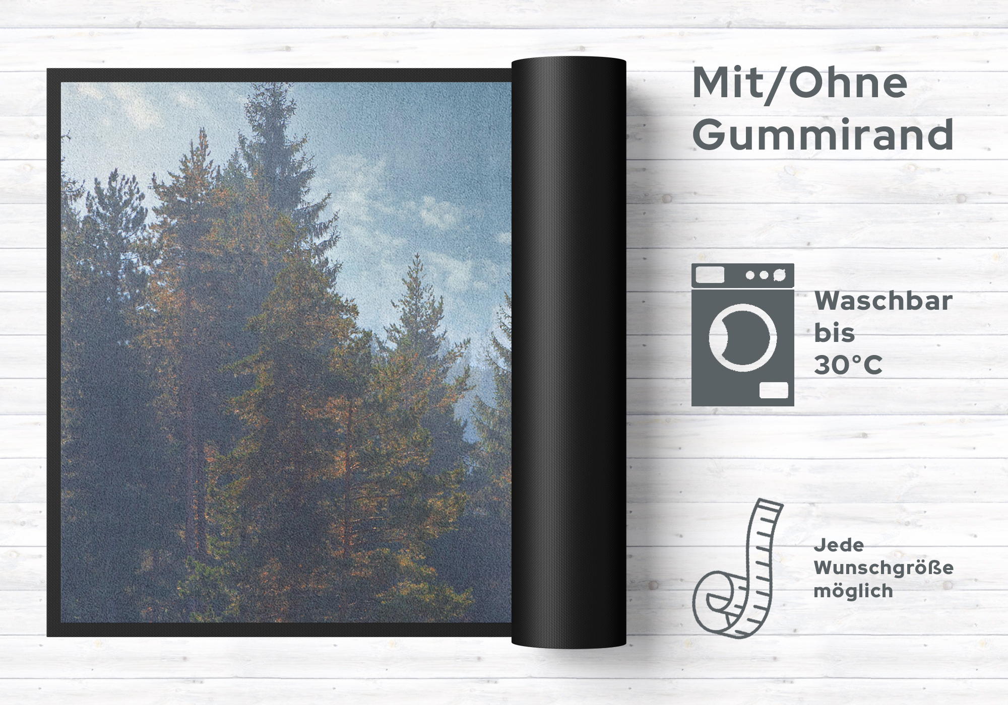 Fussmatte Wald 11125