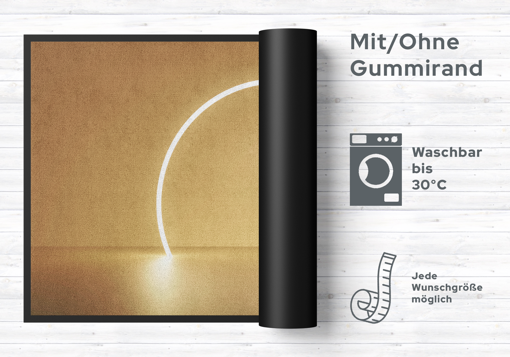 Fussmatte Kreis 11127