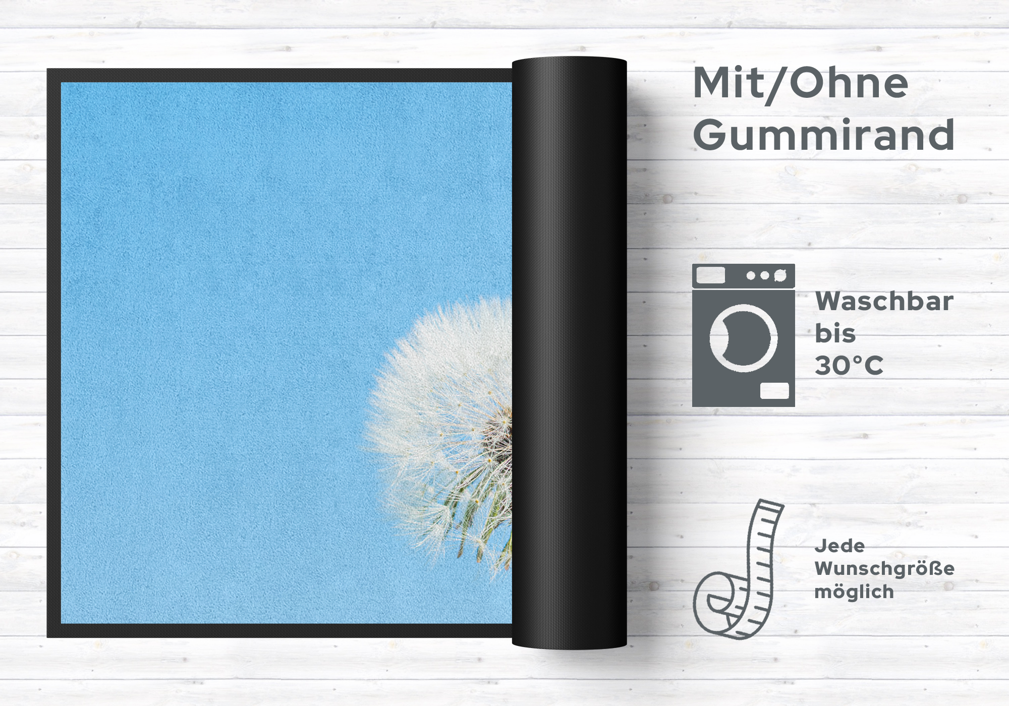 Fussmatte Pusteblume 11131