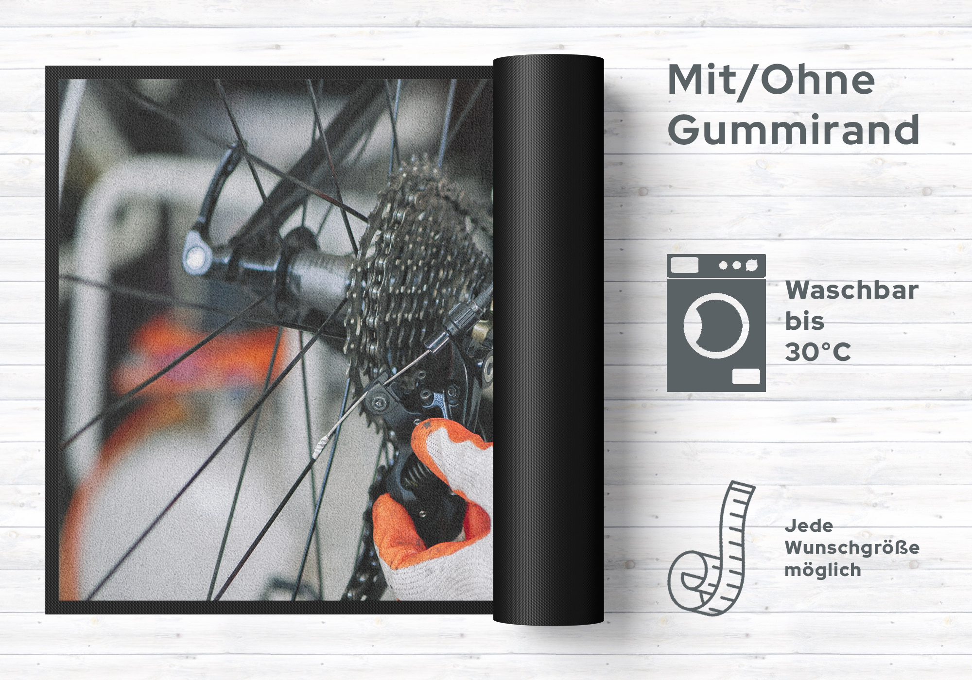 Fussmatte Fahrrad Wekstatt 11140