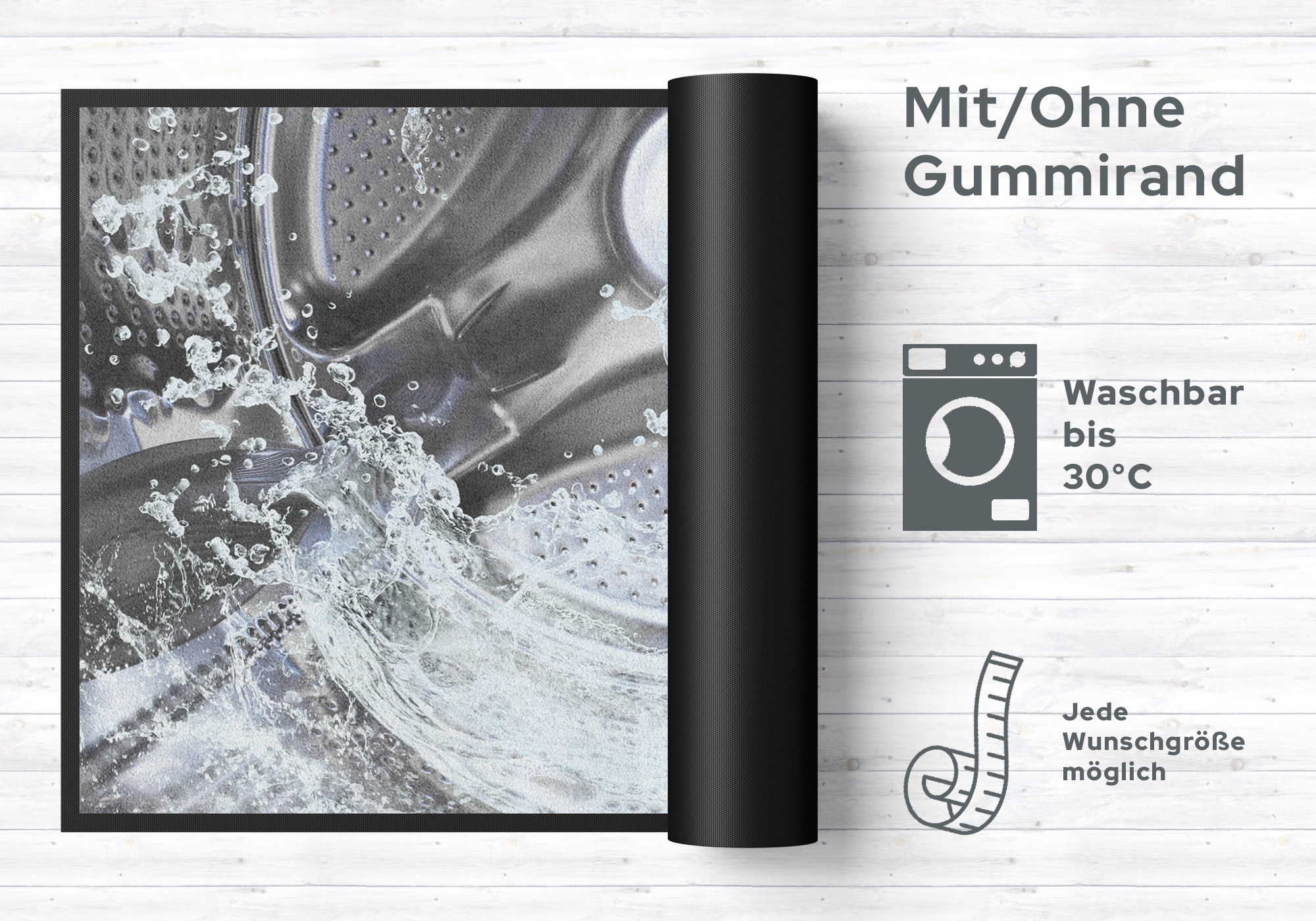 Fussmatte Wäsche Service 11148