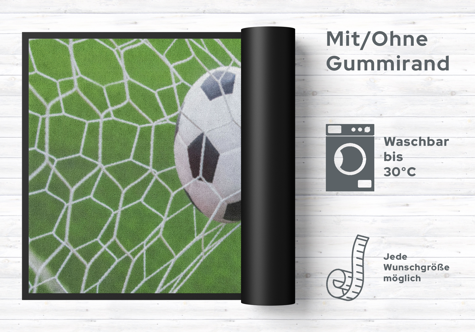 Fussmatte Fußball 4601