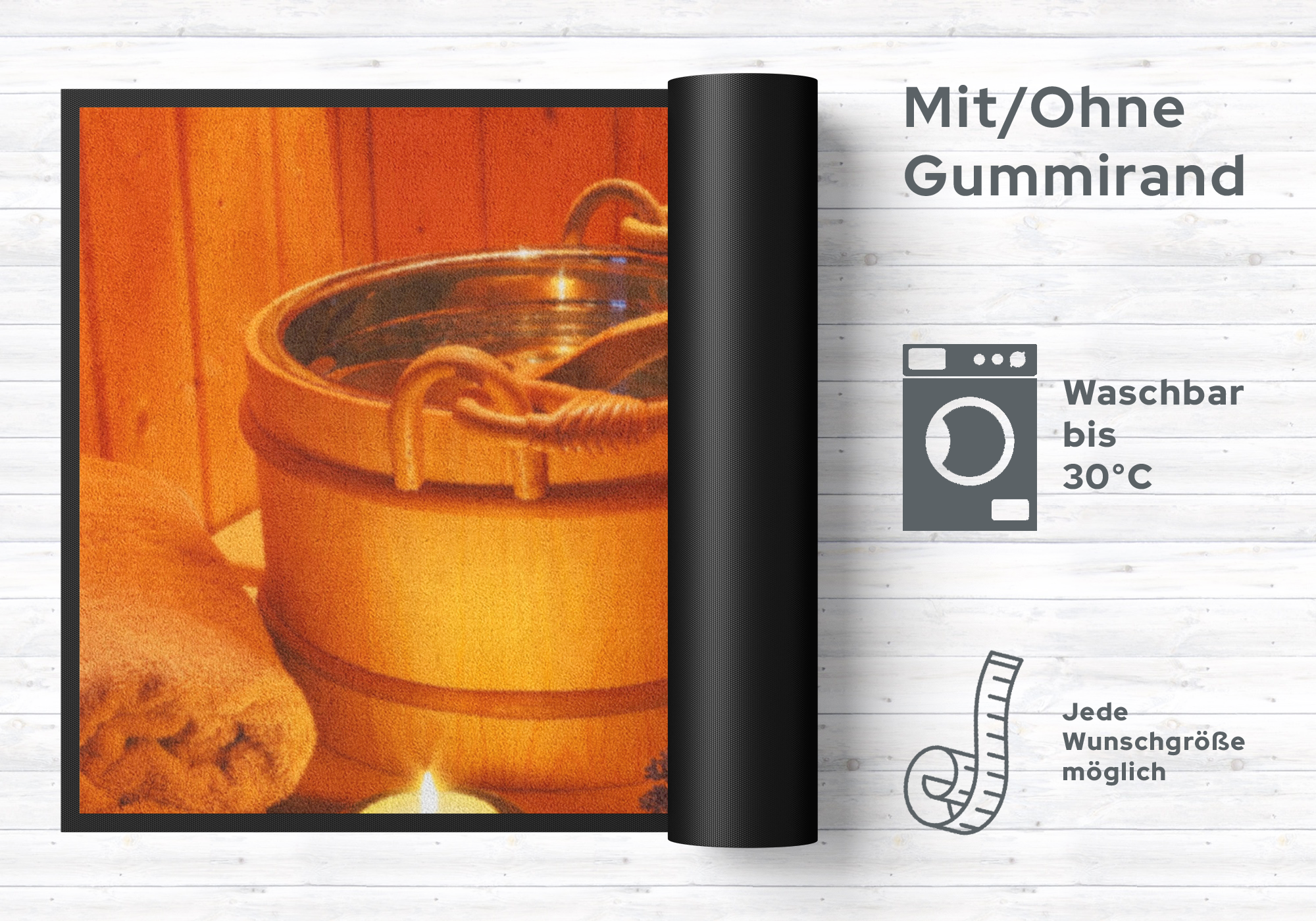 Fussmatte Sauna 5043