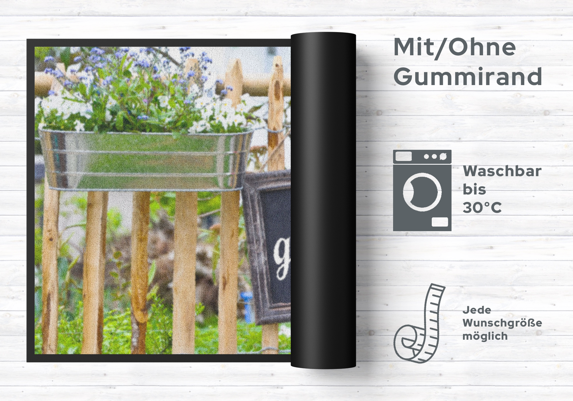 Fussmatte Geöffnet 5054