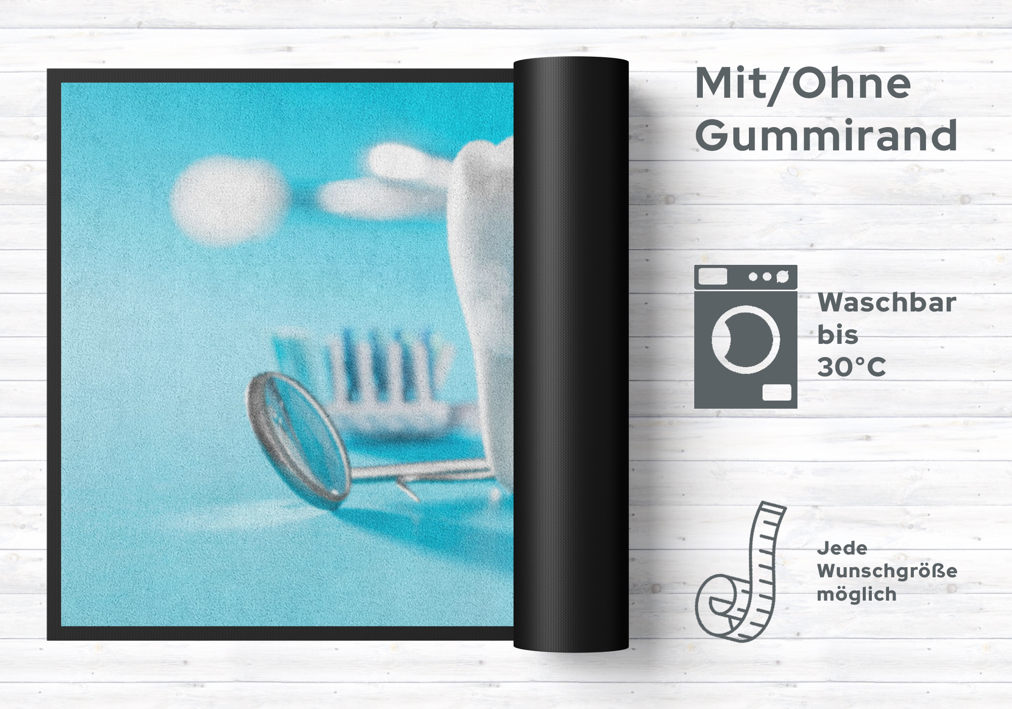 Fussmatte Zahnarzt 5061