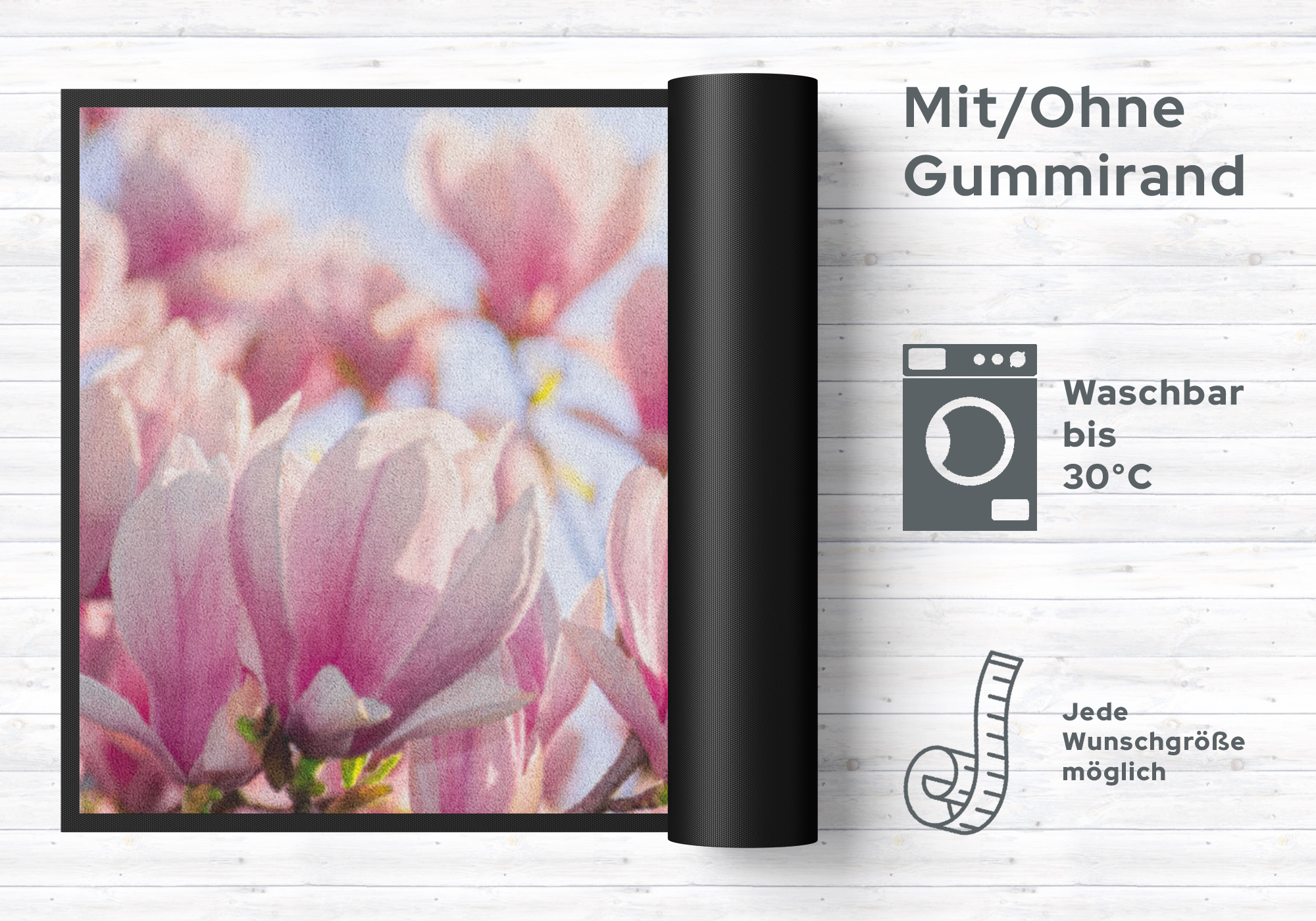 Fussmatte Magnolie 5084