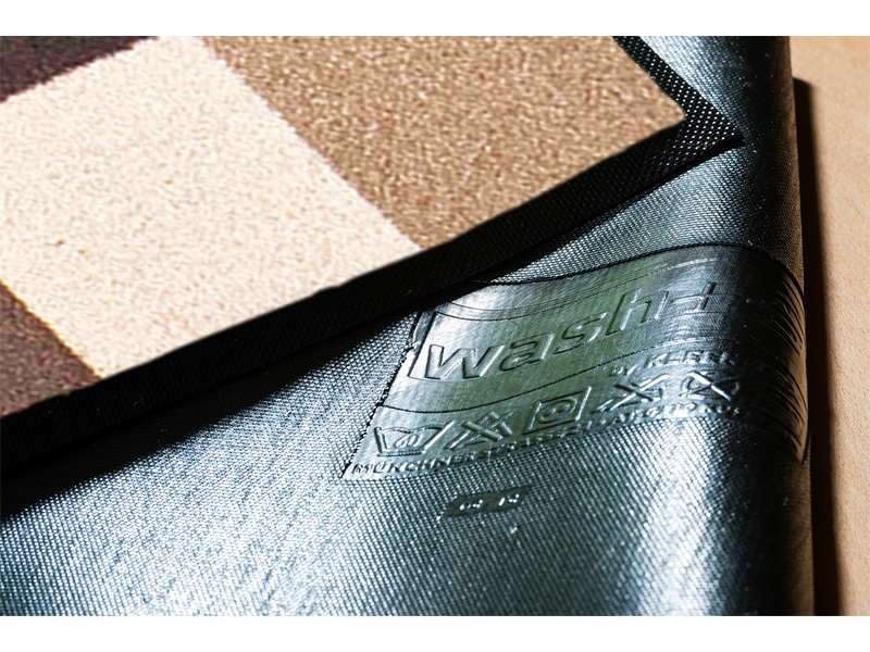 @kitchen brownish wash and dry Küchenmatte 60 cm x 180 cm