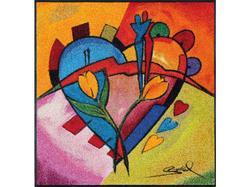 balanced love II wash + dry Fußmatte