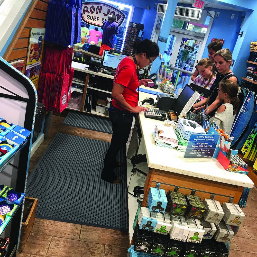 Skywalker® PUR ESD Arbeitsplatzmatte 452 Notrax Elektrostatische Entladungsmatten Schwarz