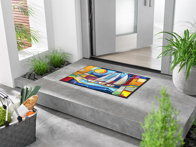 sailing home wash + dry Fußmatte