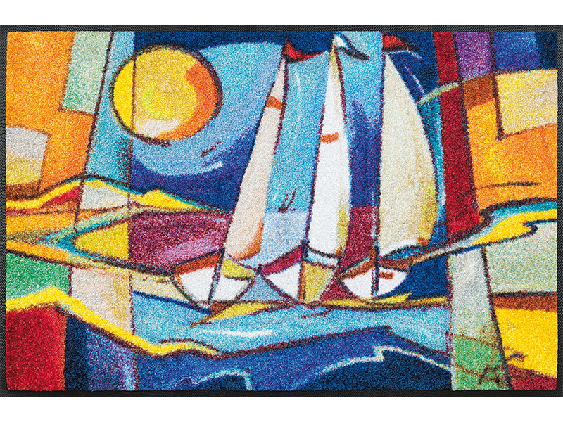 sailing home wash + dry Fußmatte