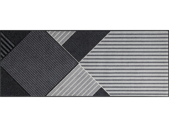 Straight in Blocks wash and dry Matte