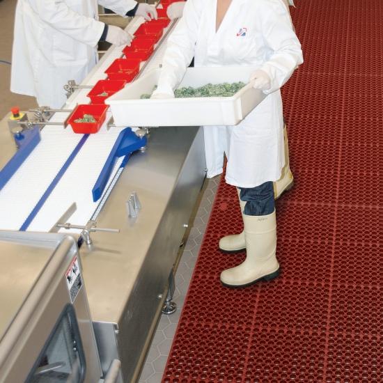 NOTRAX 563 RD SANITOP KÜCHENMATTE DELUXE ROT