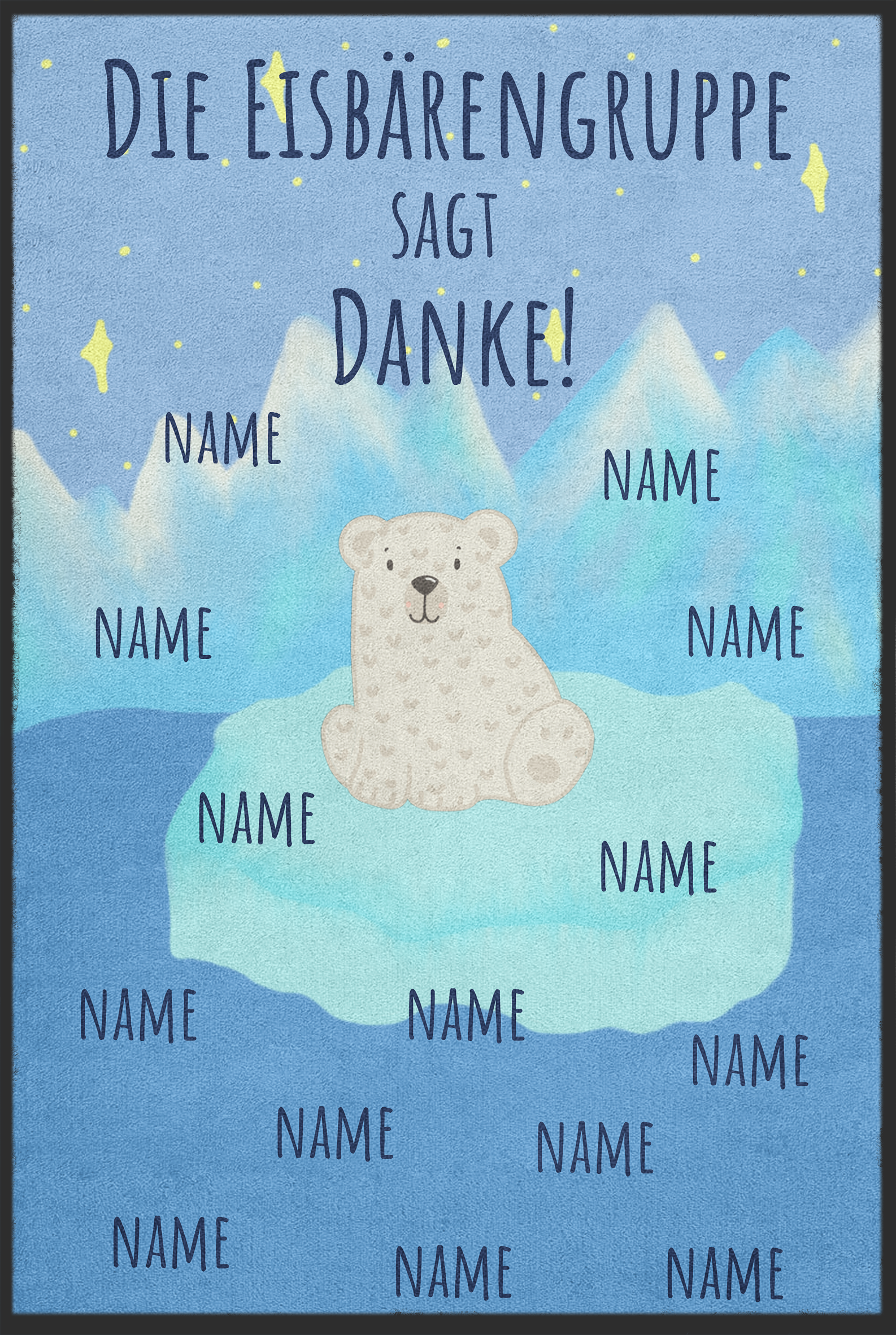 Abschiedsgeschenk Fussmatte 10210