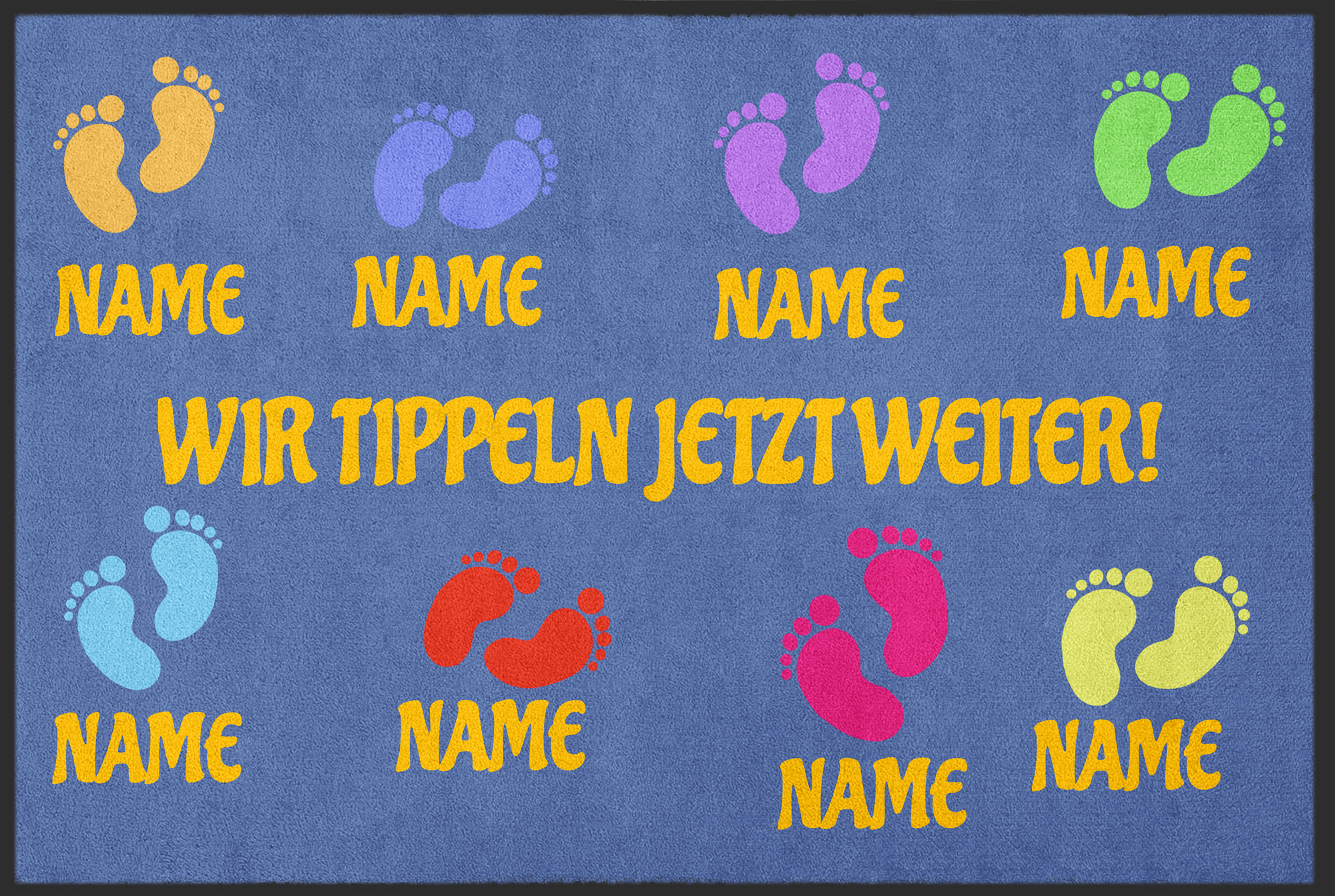 Abschiedsgeschenk Fussmatte 10223