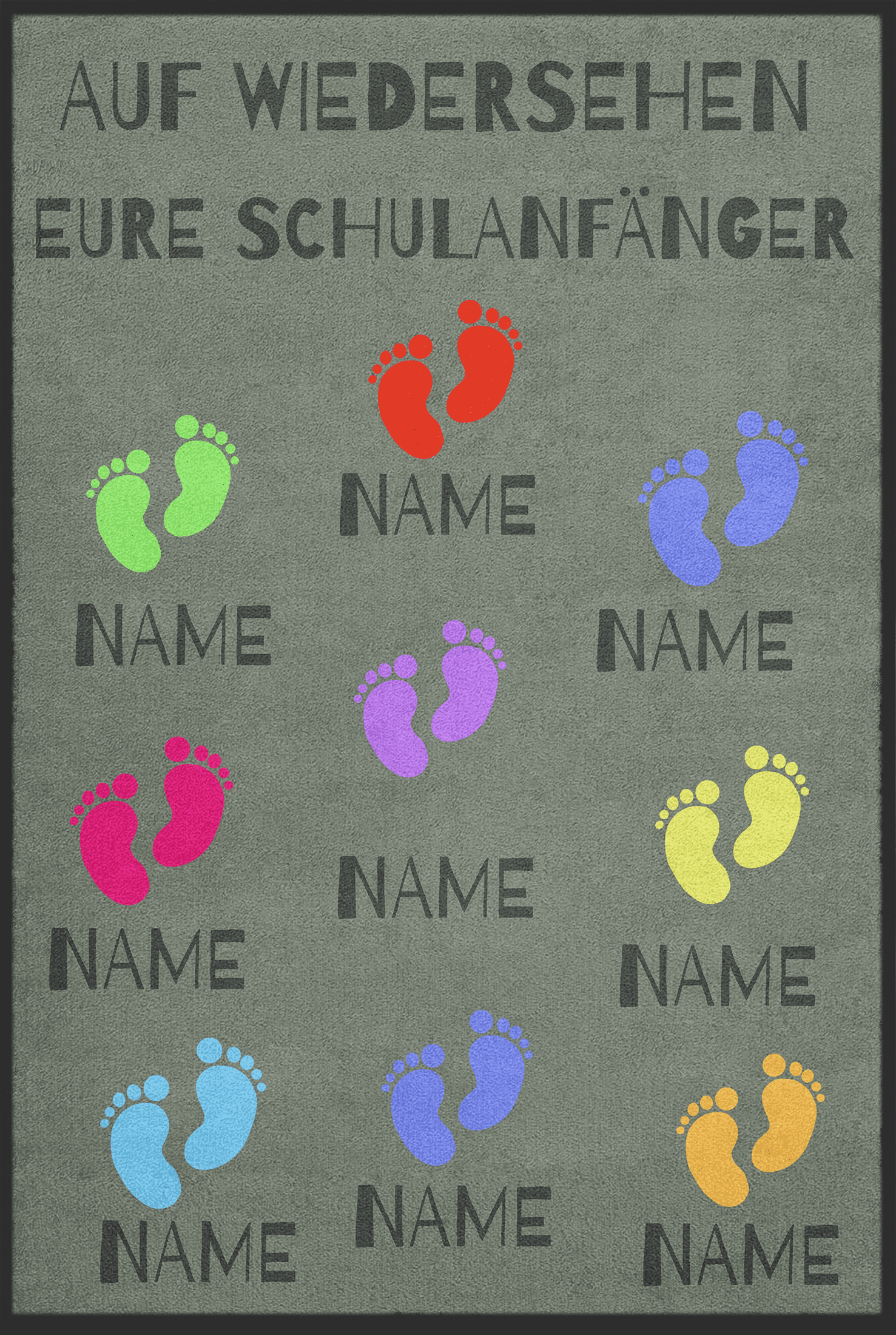 Abschiedsgeschenk Fussmatte 10228