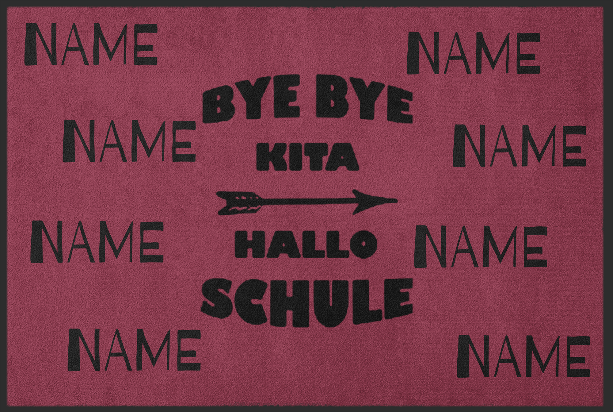 Abschiedsgeschenk Fussmatte 10242