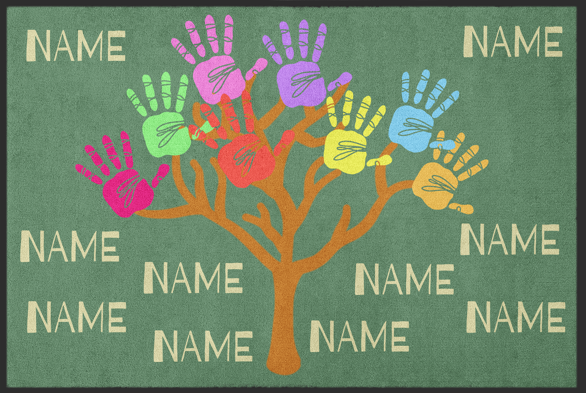 Abschiedsgeschenk Fussmatte 10244