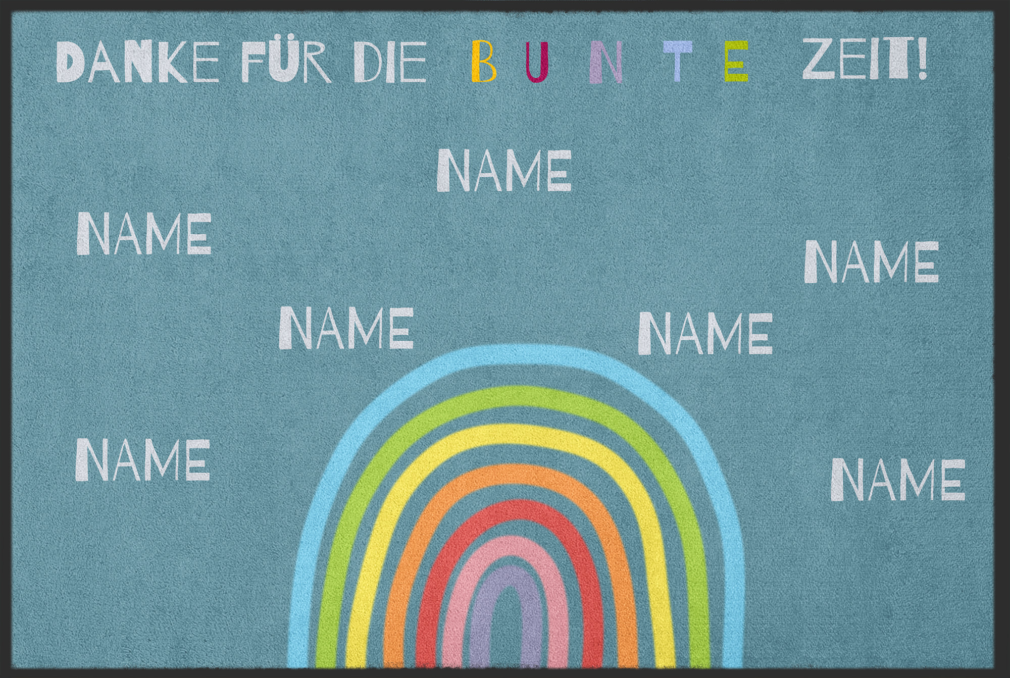 Abschiedsgeschenk Fussmatte 10256