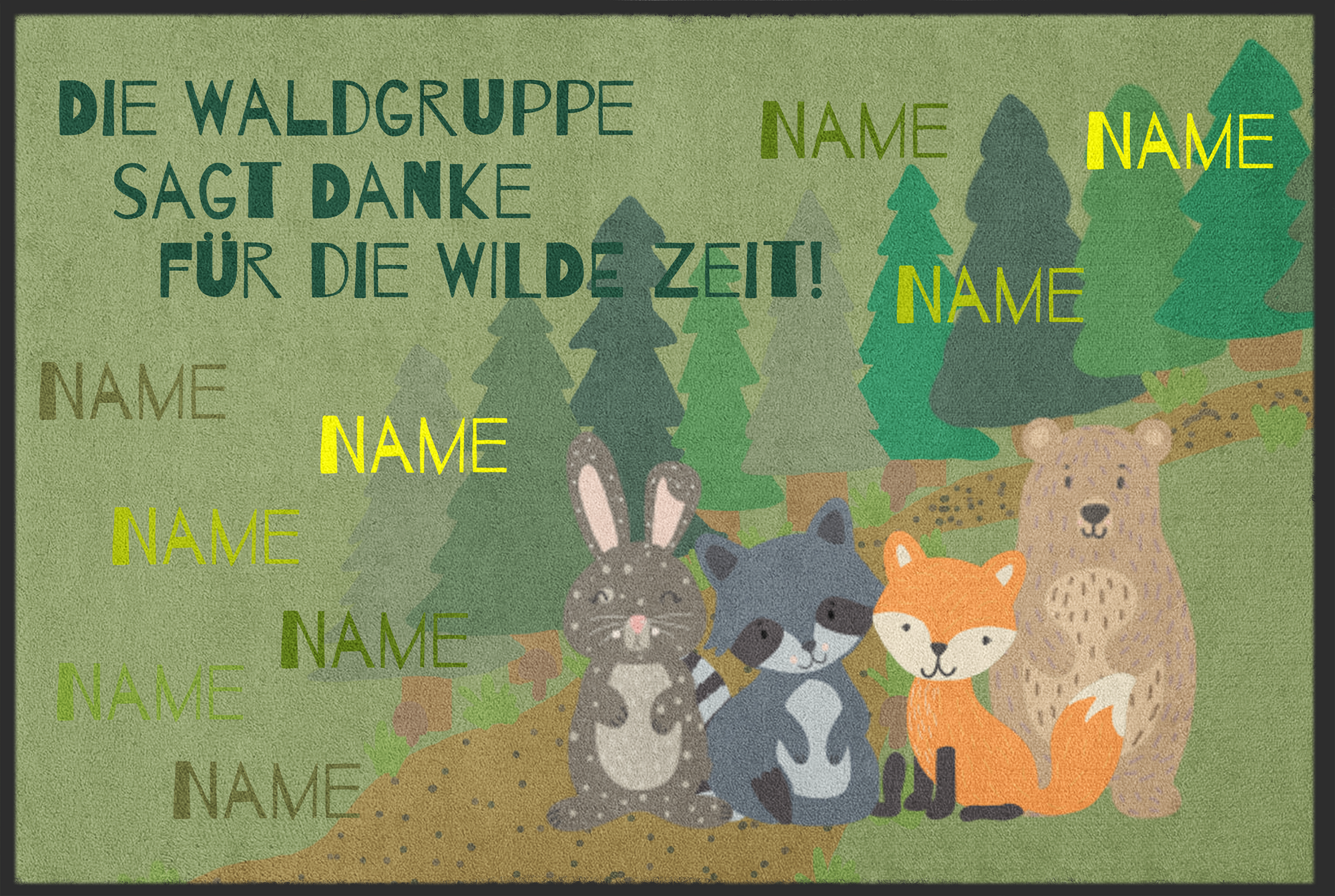 Abschiedsgeschenk Fussmatte 10263