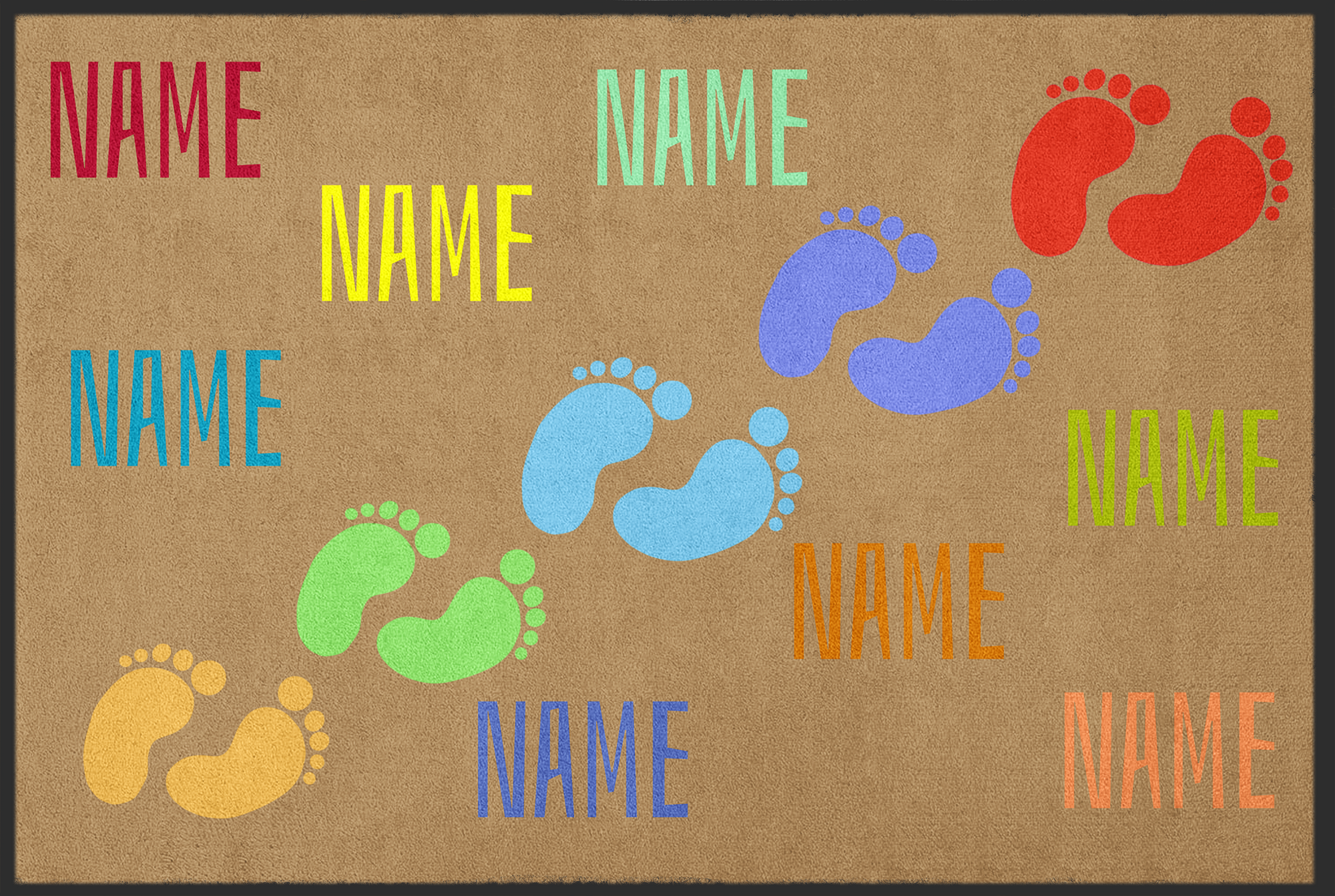 Abschiedsgeschenk Fussmatte 10274