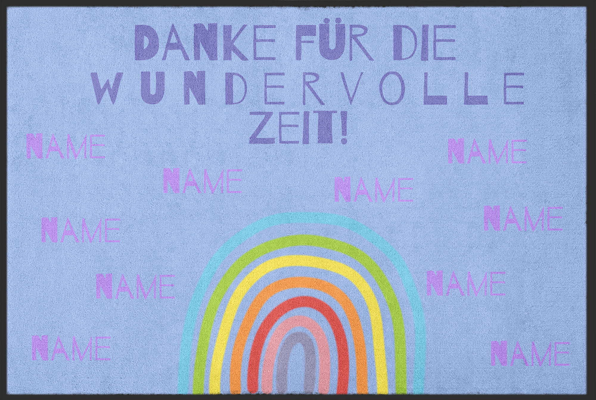 Abschiedsgeschenk Fussmatte 10279