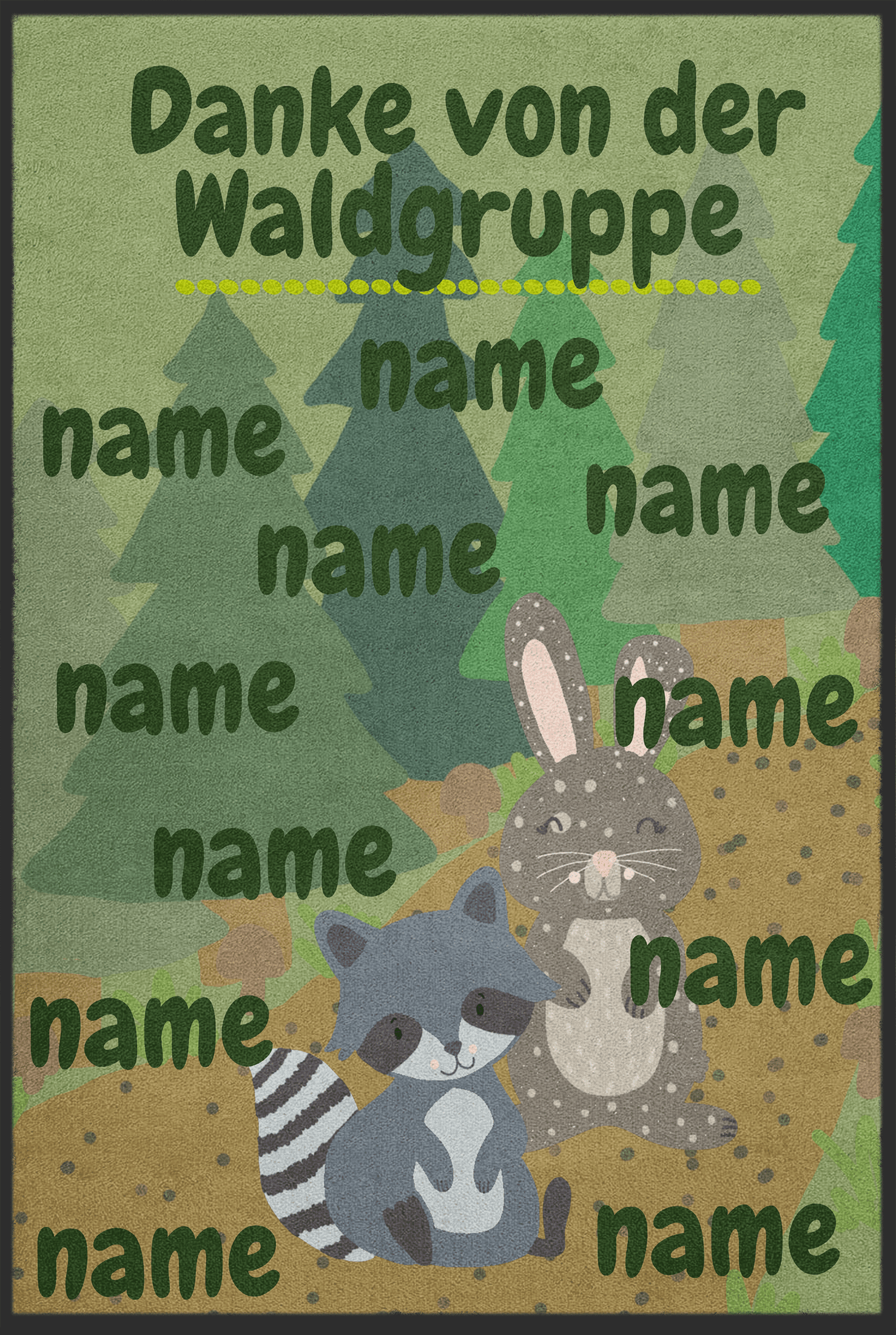 Abschiedsgeschenk Fussmatte 10282