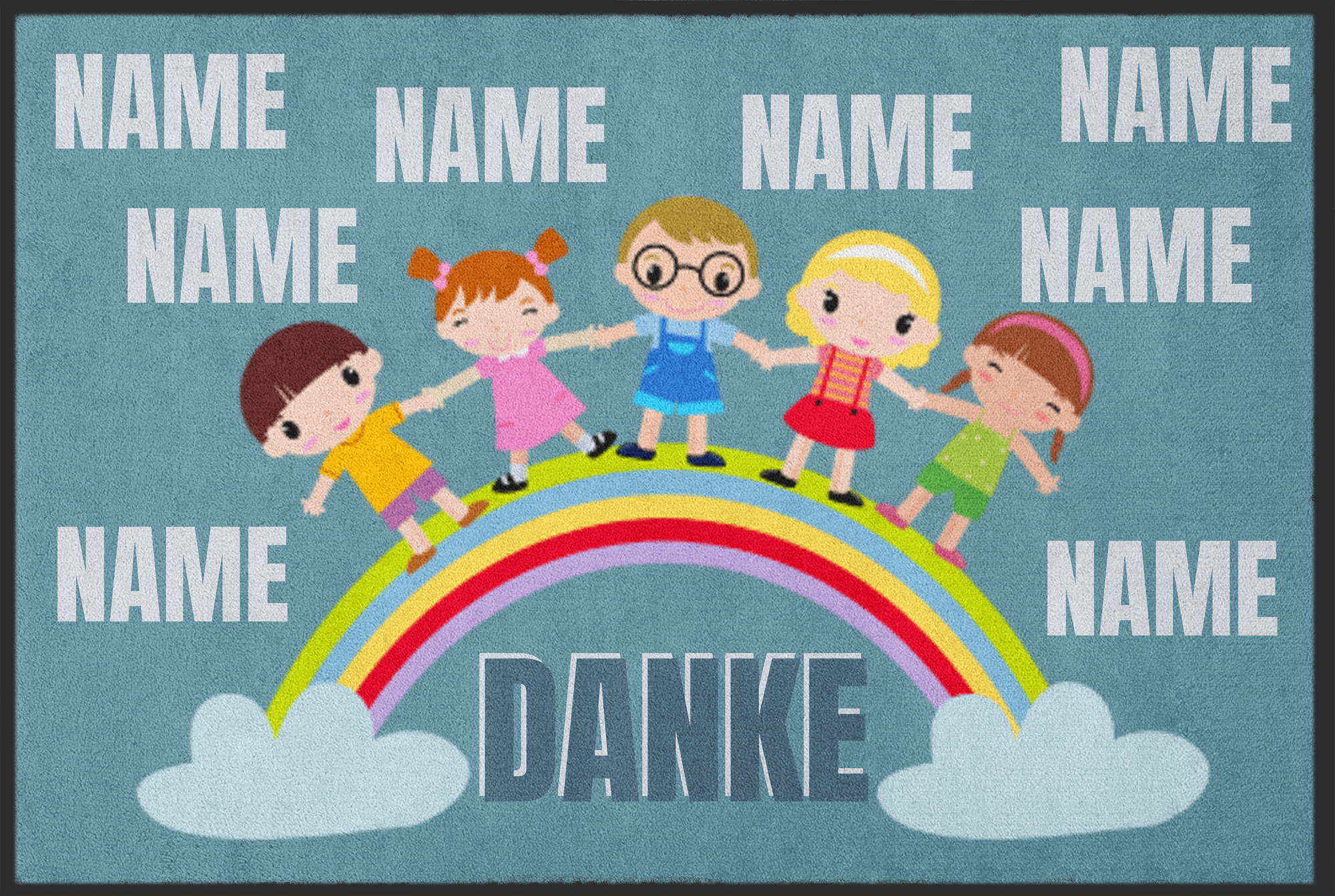 Abschiedsgeschenk Fussmatte 10284