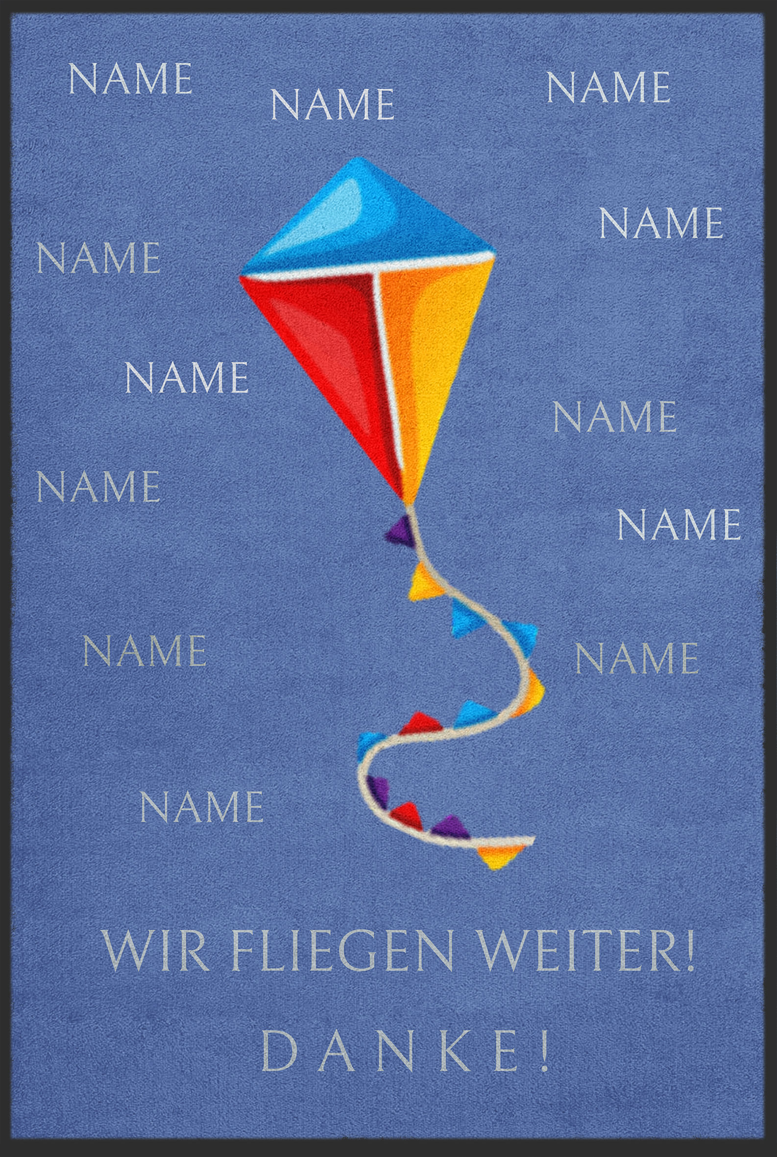 Abschiedsgeschenk Fussmatte 10285