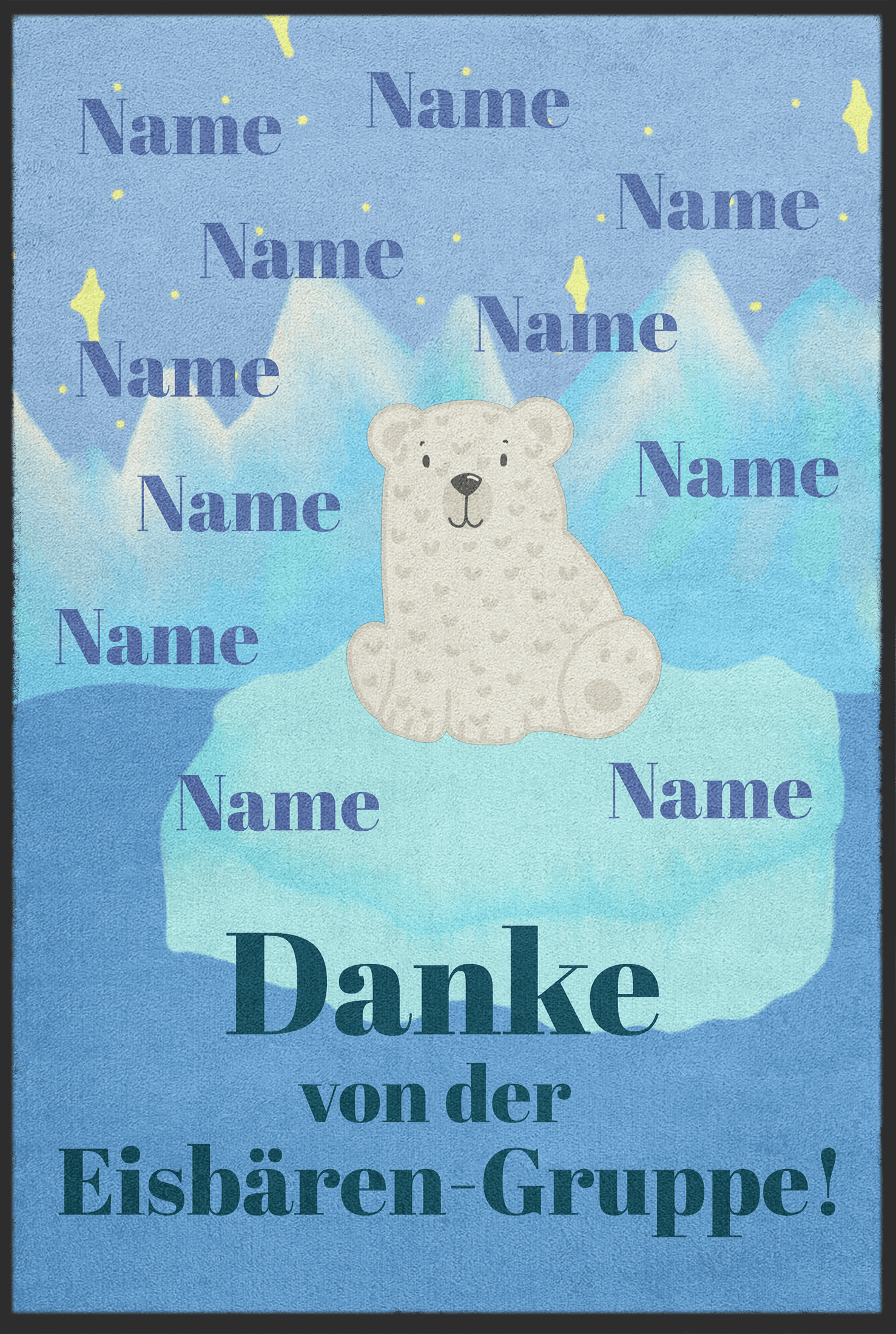 Abschiedsgeschenk Fussmatte 10289