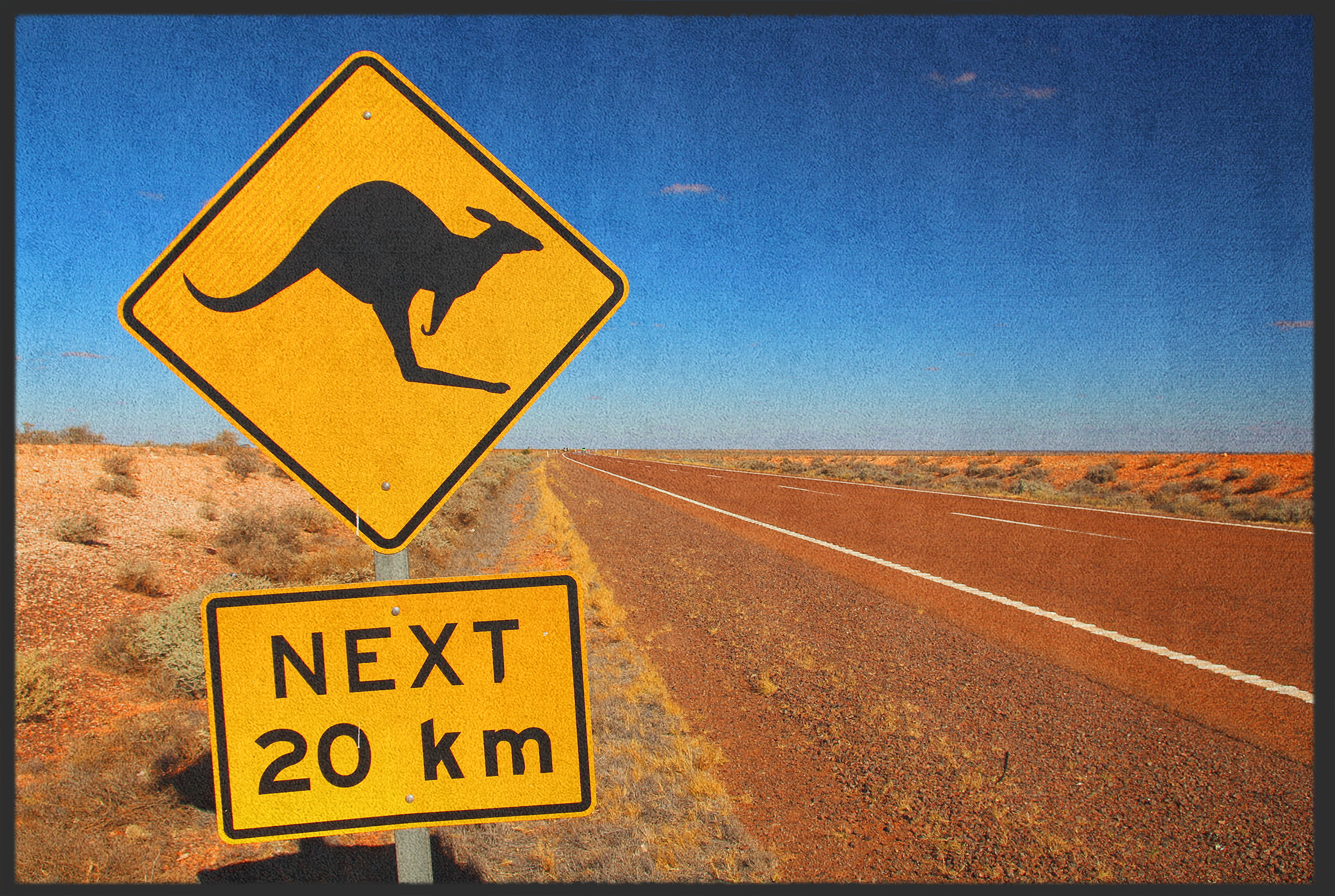 Fussmatte Australien Känguru 10316