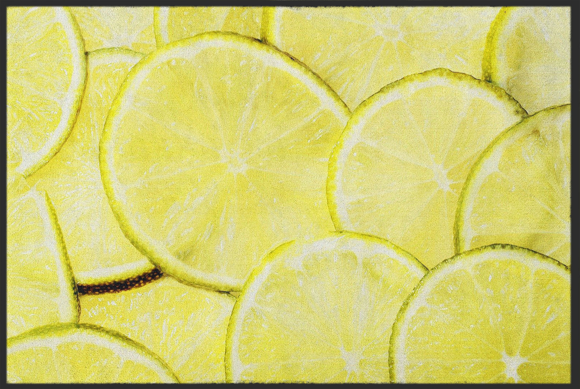 Fussmatte Limette 10370