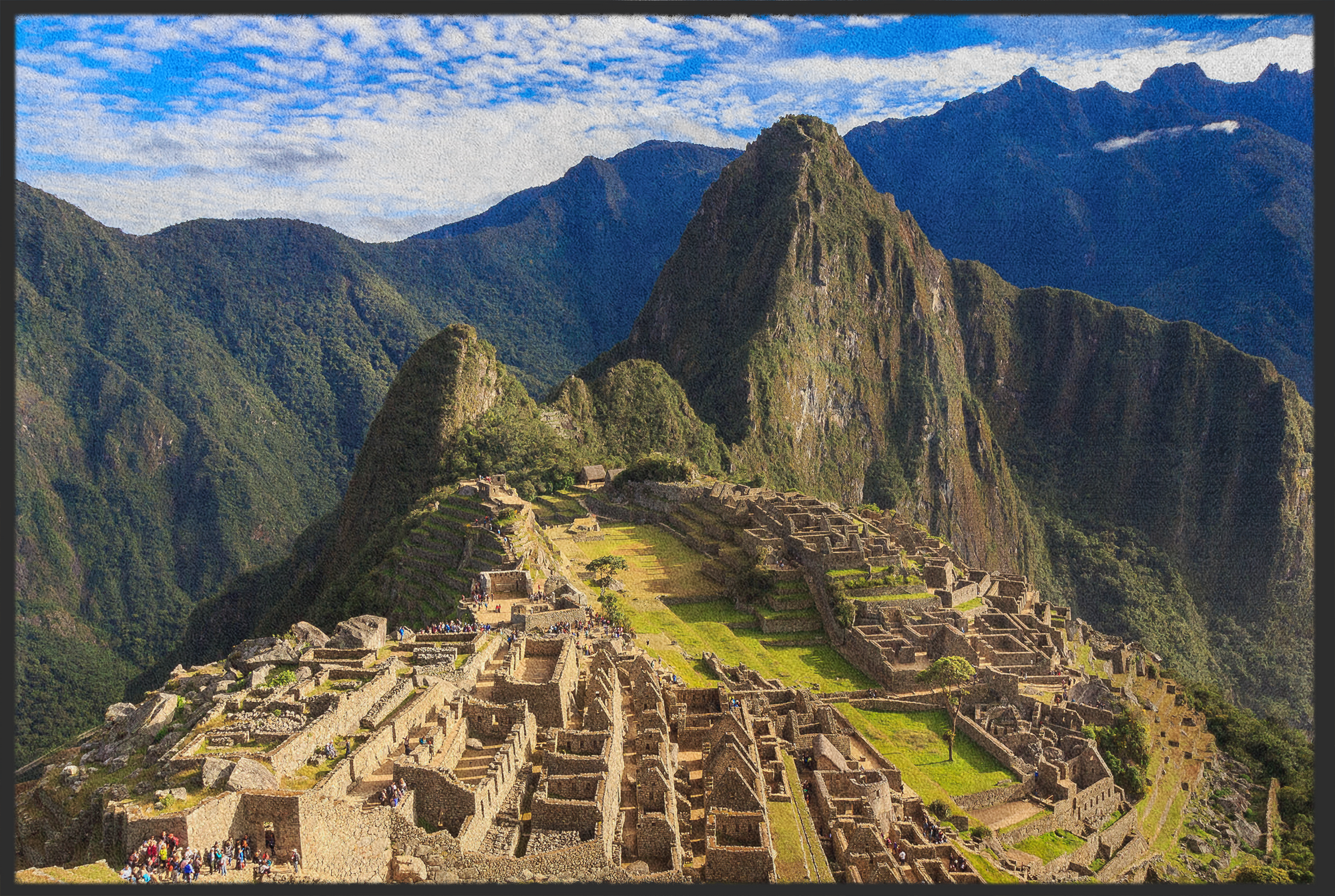 Fussmatte Machu Picchu 10377