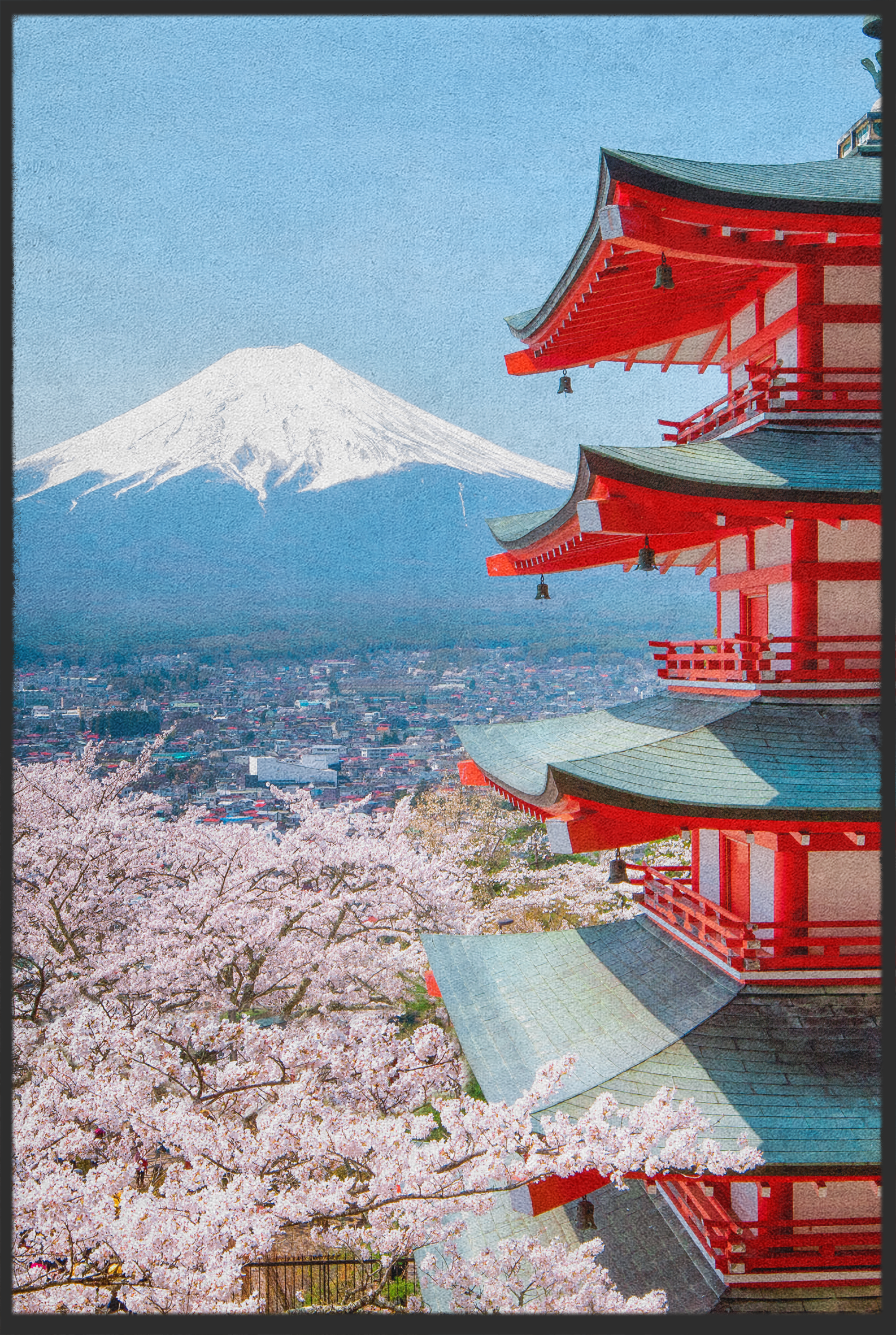 Fussmatte Mount Fuji 10383