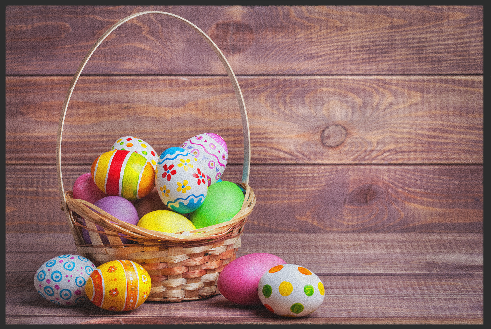 Fussmatte Ostern 10430