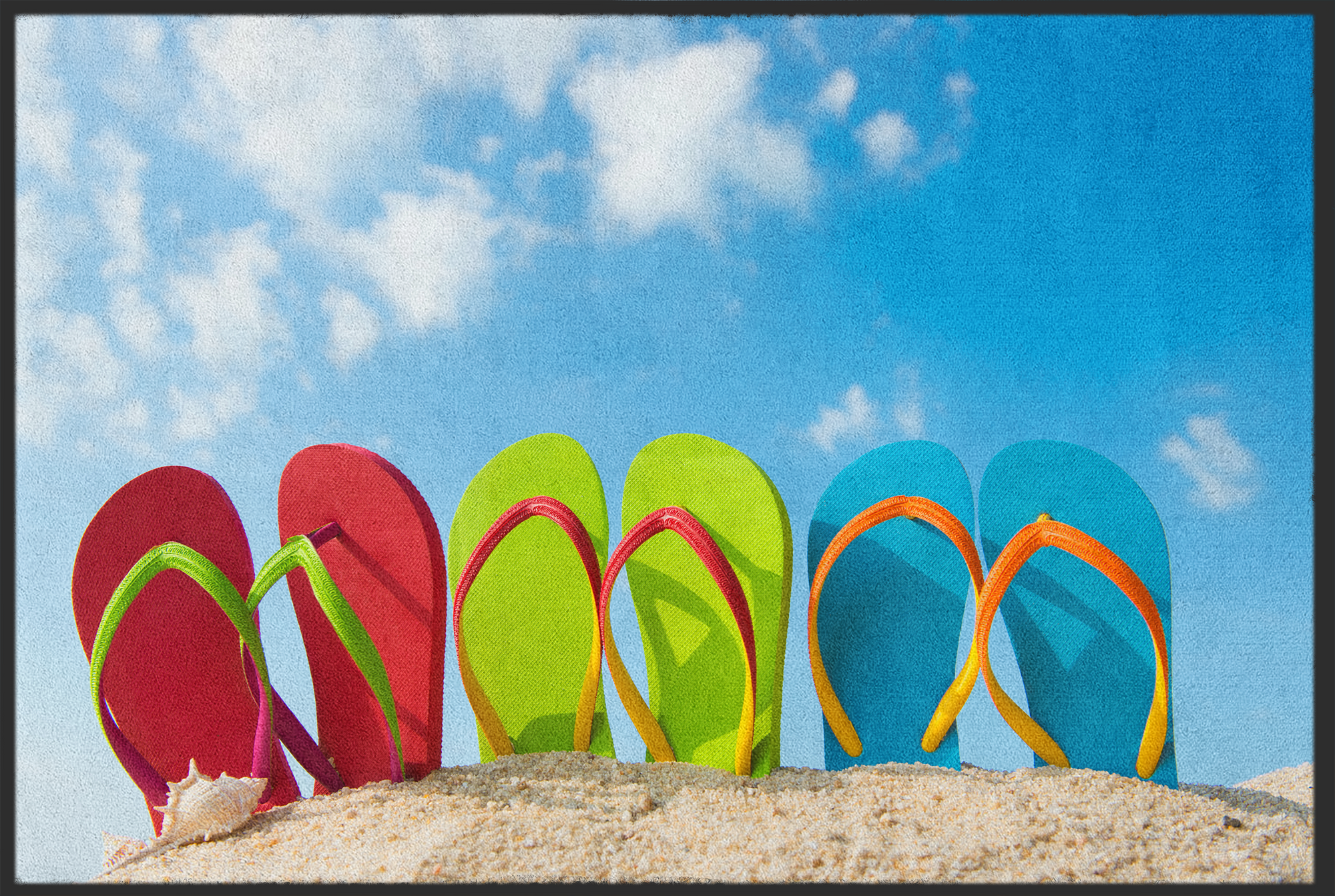 Fussmatte Flip Flops 10433